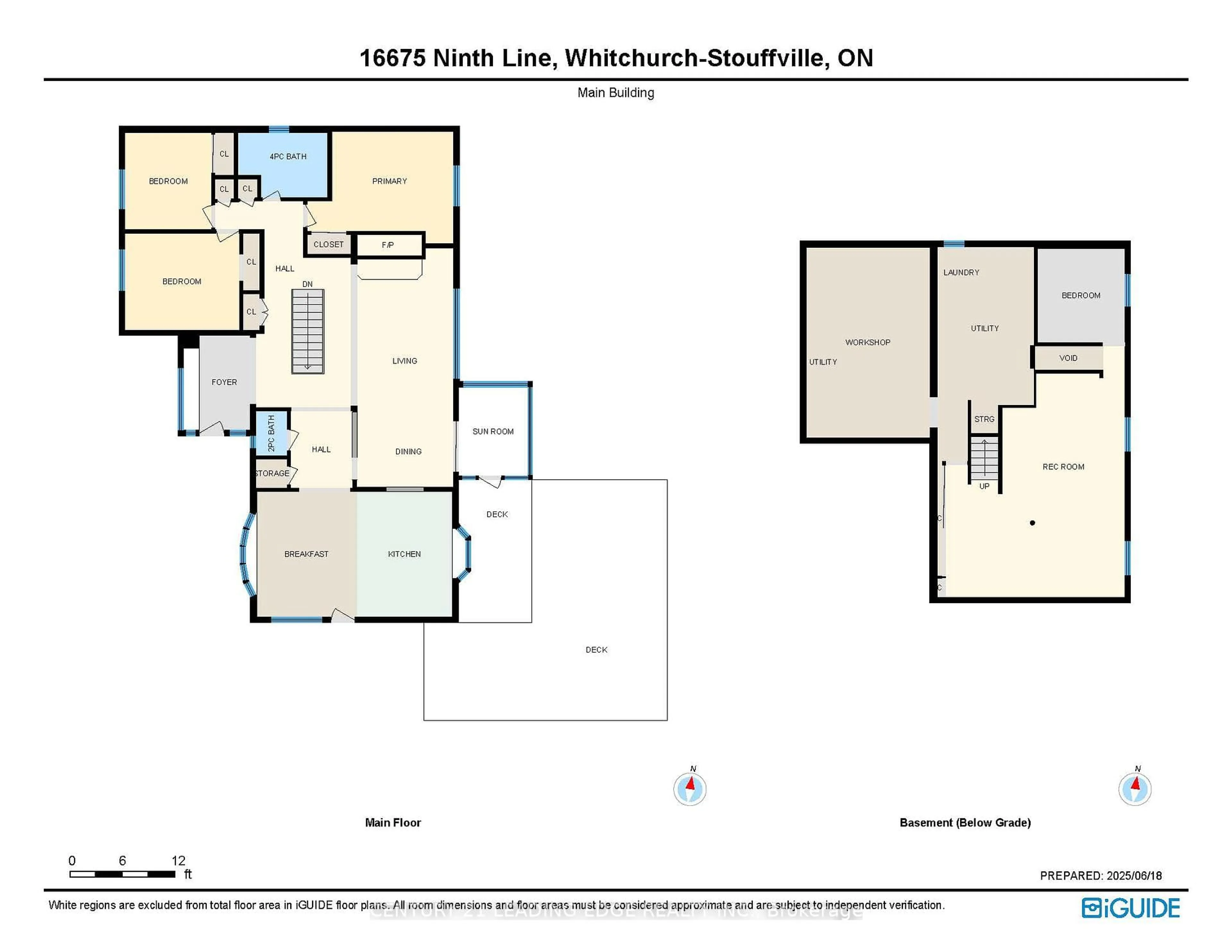 Floor plan for 16675 Ninth Line, Whitchurch-Stouffville Ontario L4A 3P1