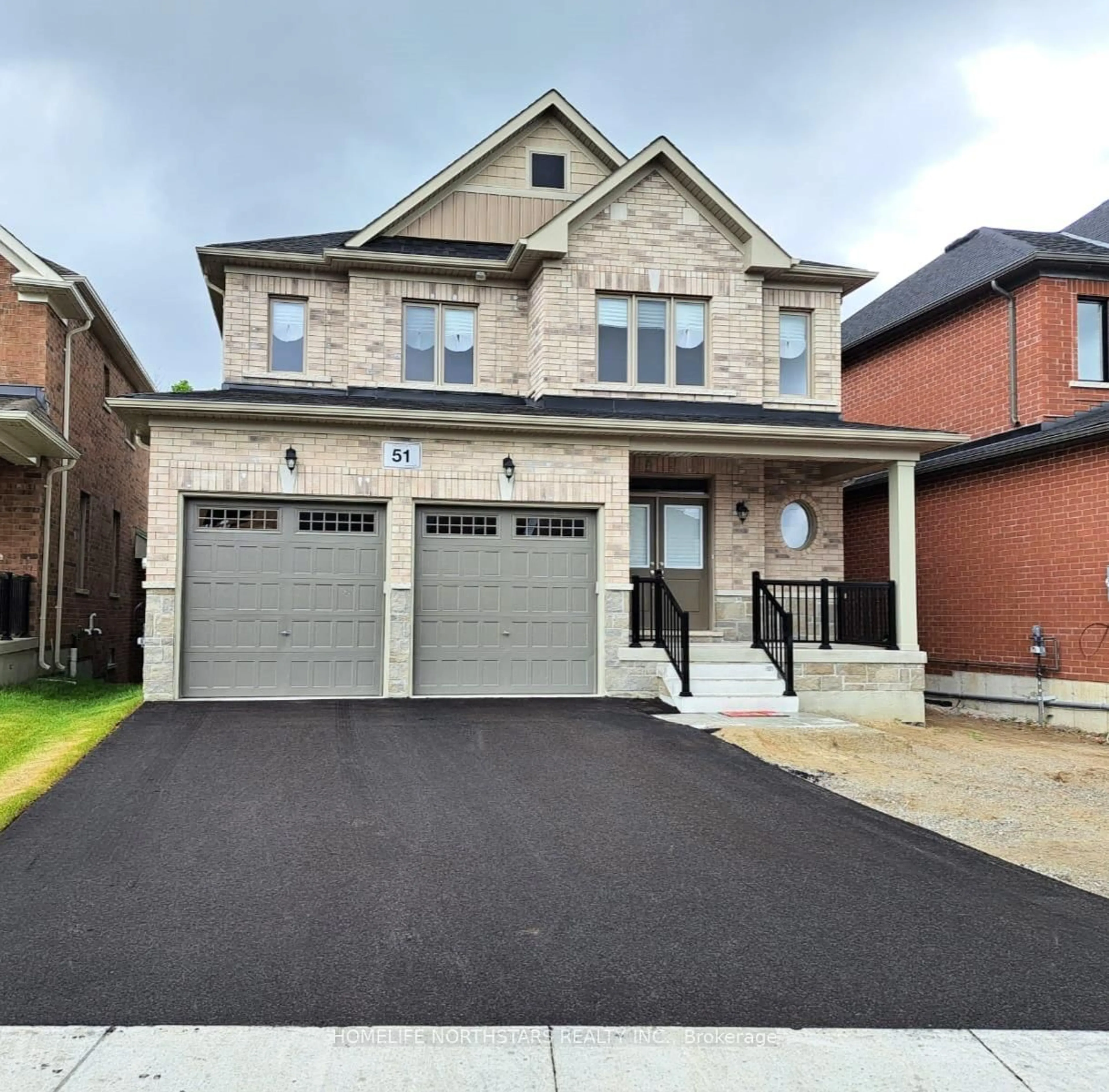 Home with brick exterior material, street for 51 Wakefield Blvd, Essa Ontario L0M 1B5