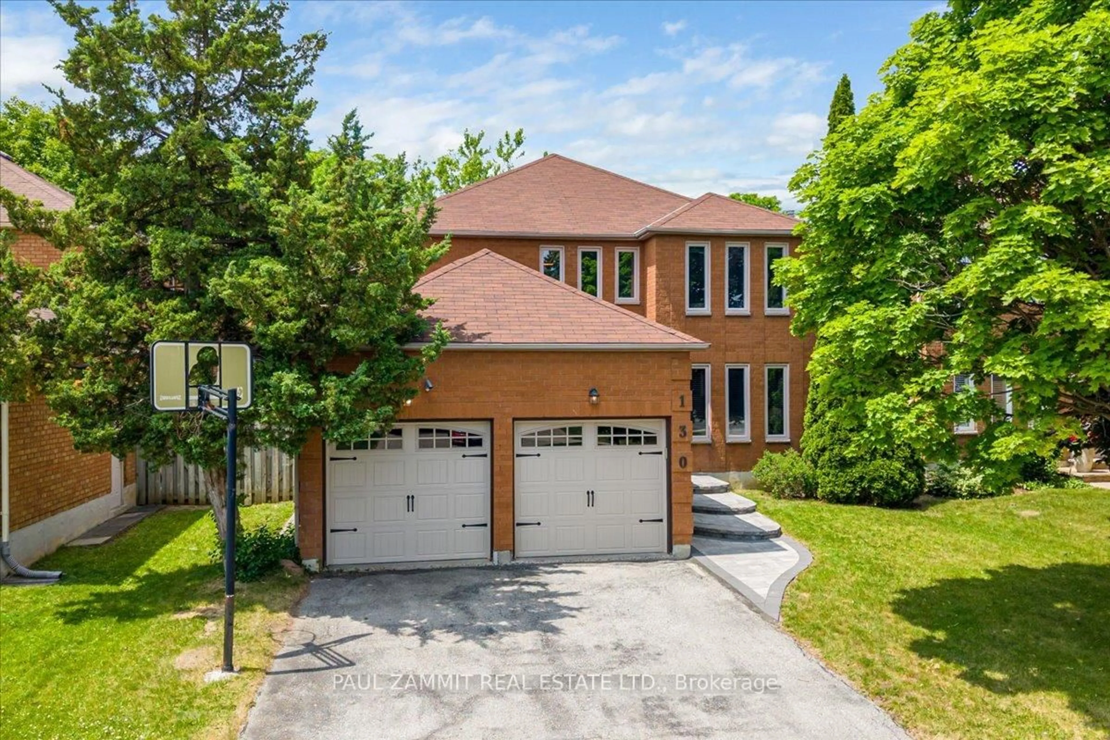 Home with brick exterior material, street for 130 Mountbatten Rd, Vaughan Ontario L4J 7W6