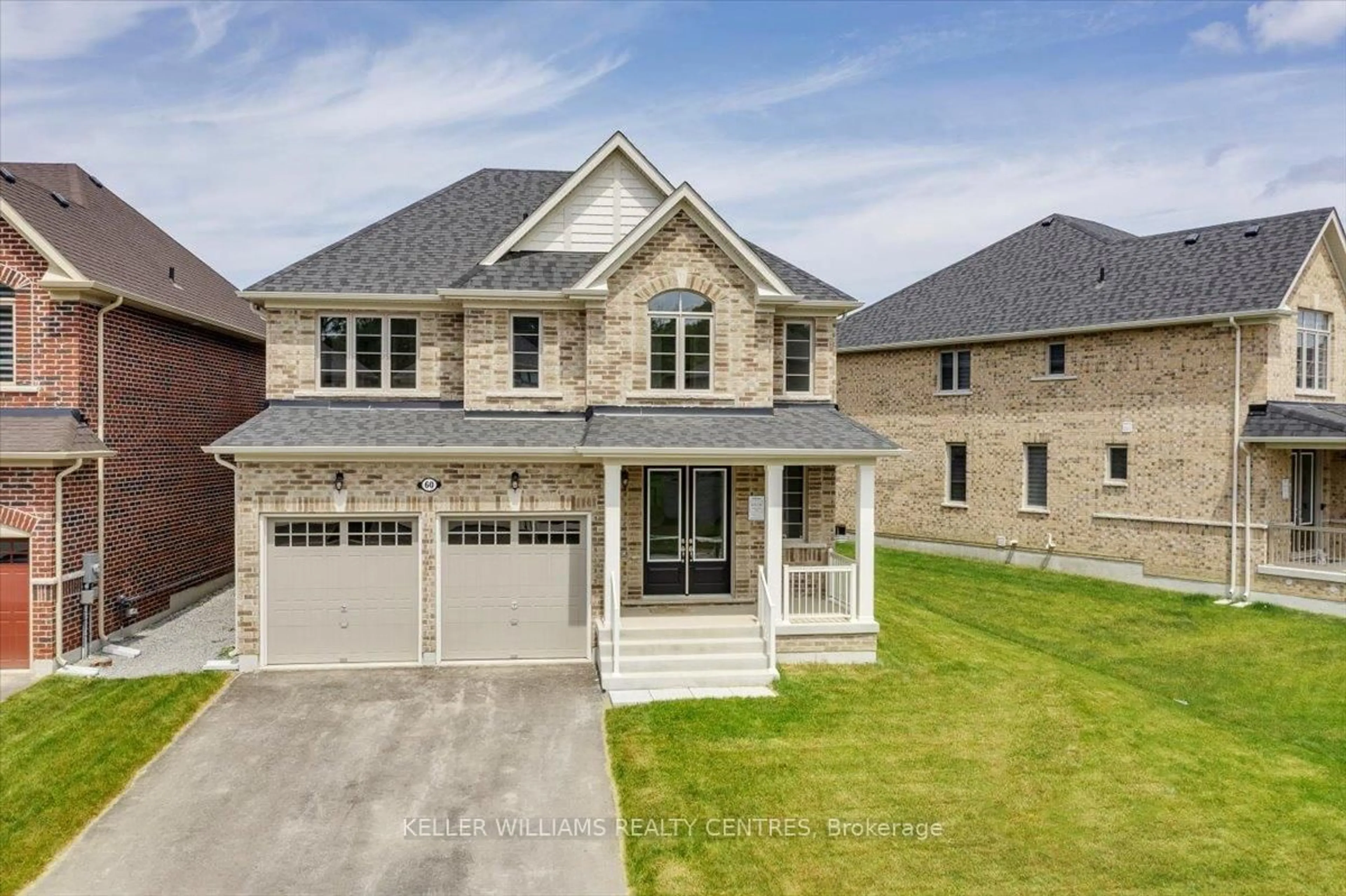 Home with brick exterior material, street for 60 Big Canoe Dr, Georgina Ontario L0E 1R0