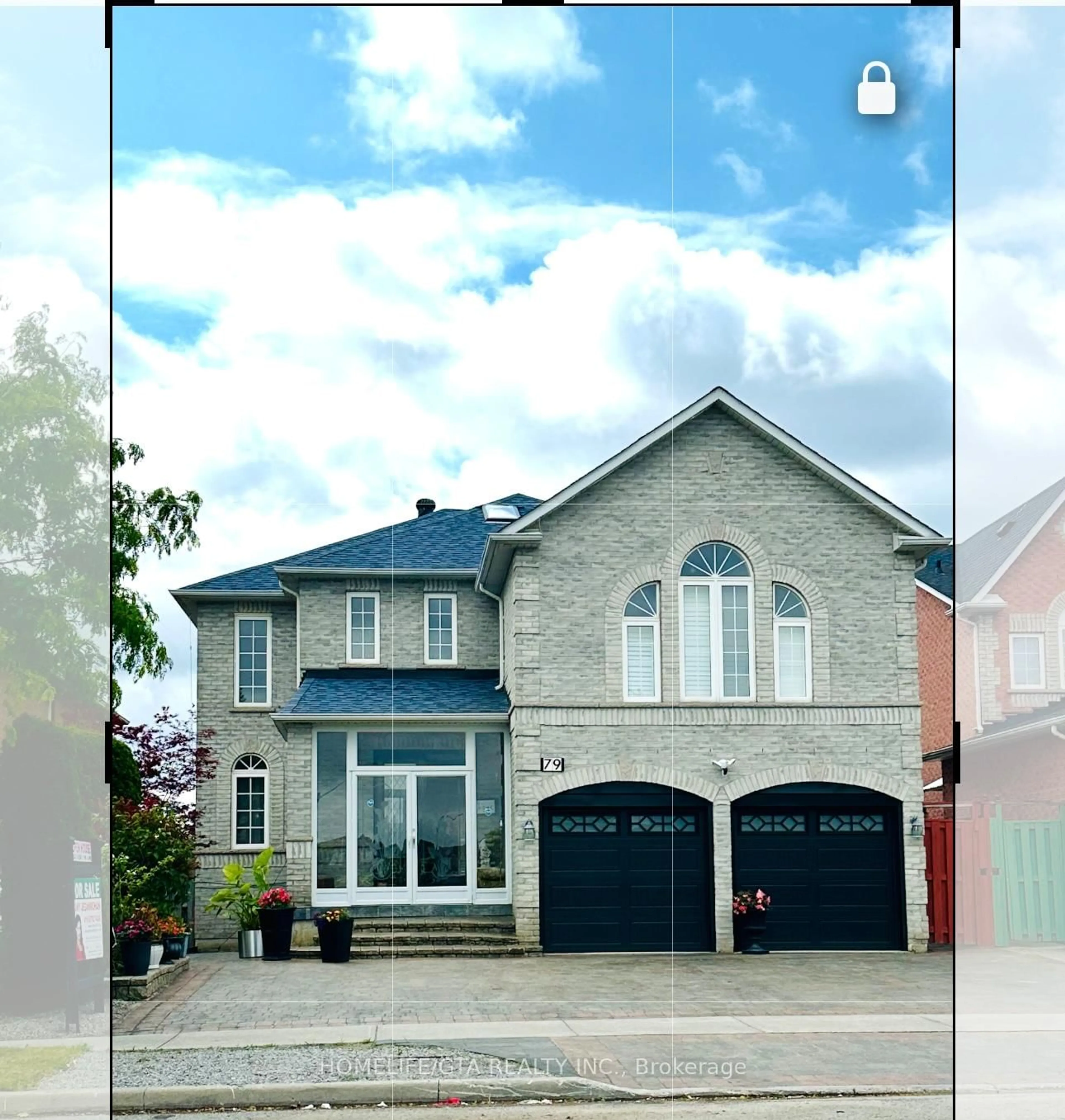 Home with vinyl exterior material, street for 79 Worthing Ave, Markham Ontario L3S 3Y2