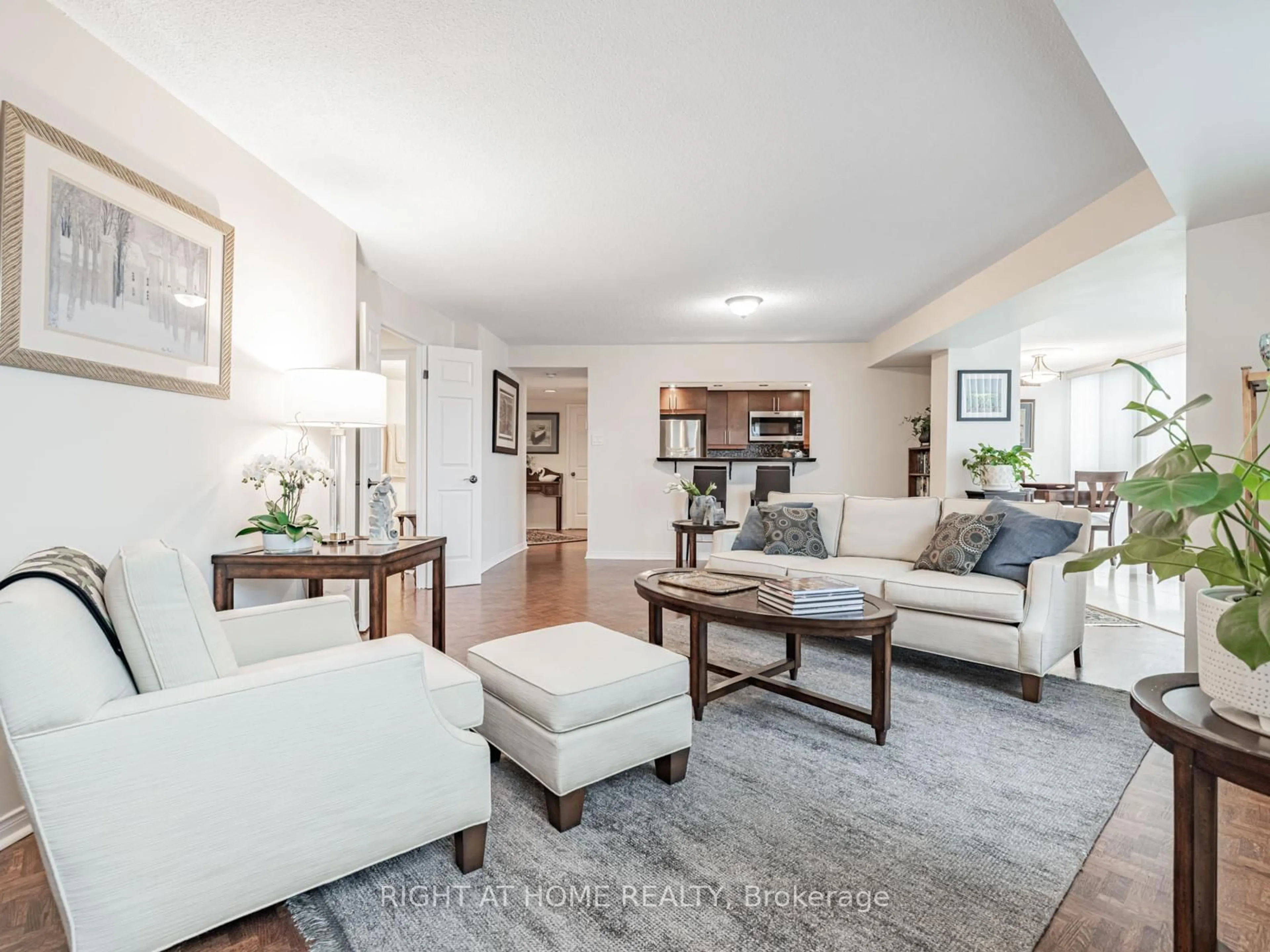 Living room with furniture, unknown for 100 Arbors Lane #209, Vaughan Ontario L4L 7G4