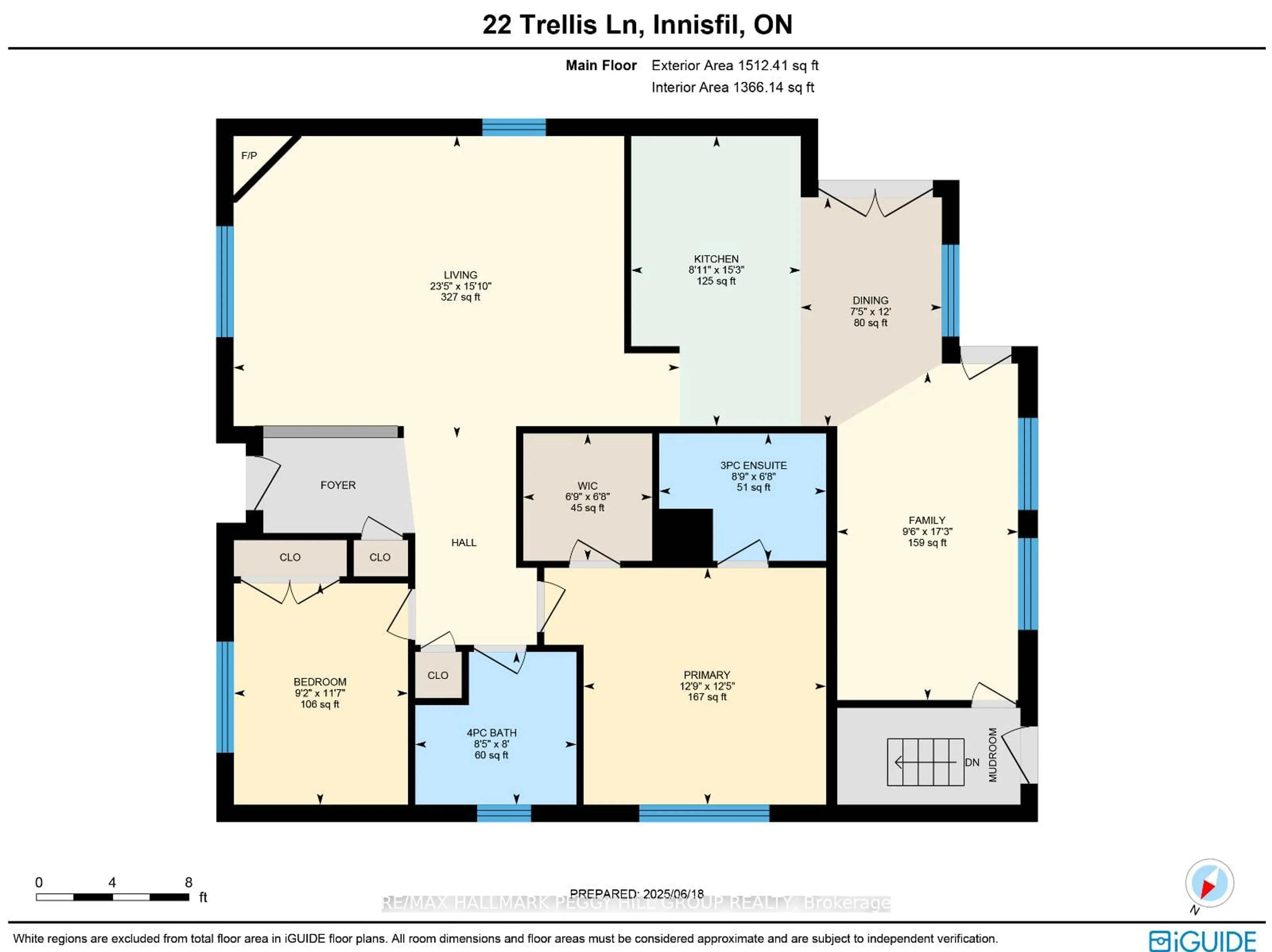 Floor plan for 22 Trellis Lane, Innisfil Ontario L9S 0A1