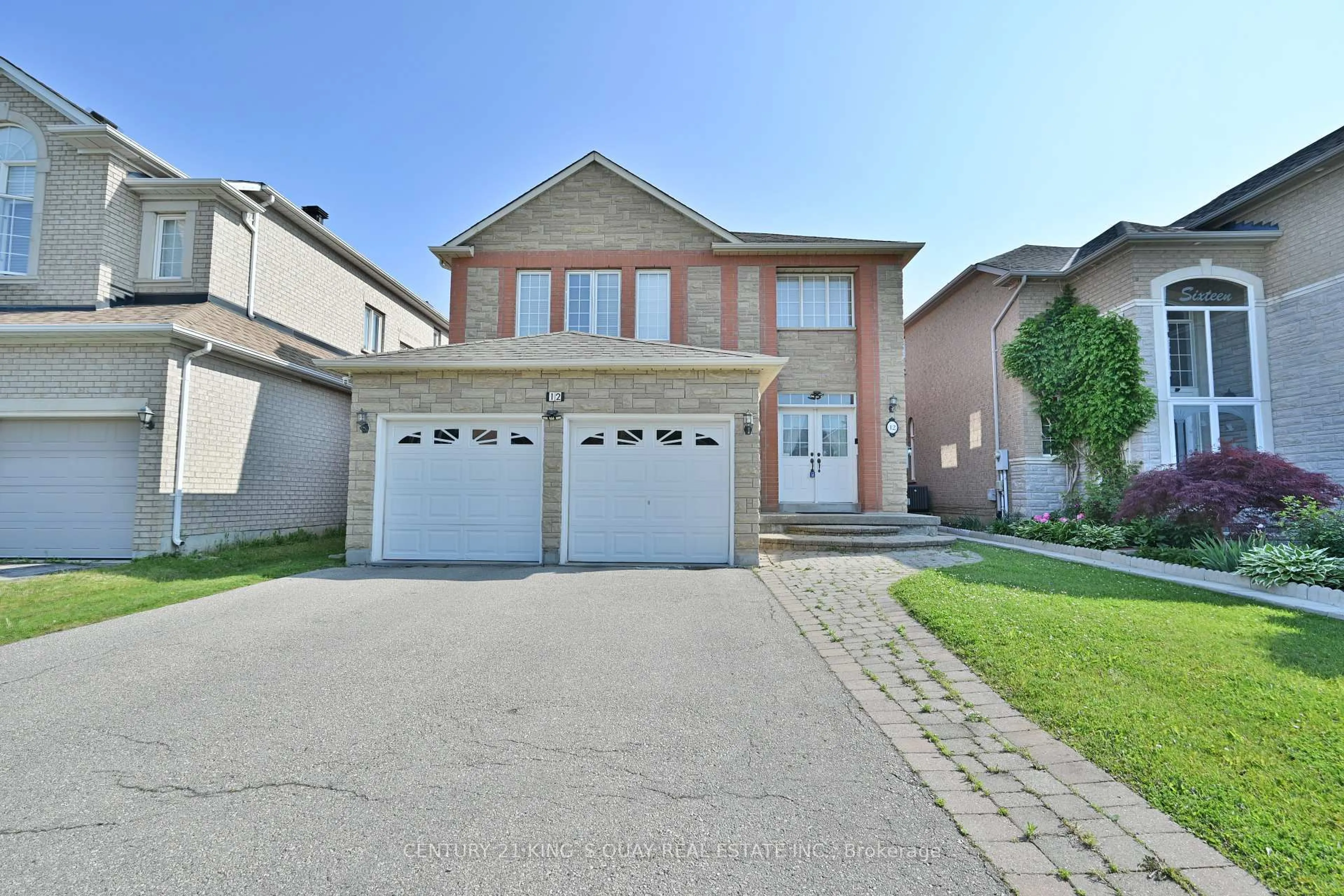 Home with brick exterior material, street for 12 Princeton Ave, Richmond Hill Ontario L4S 2E2