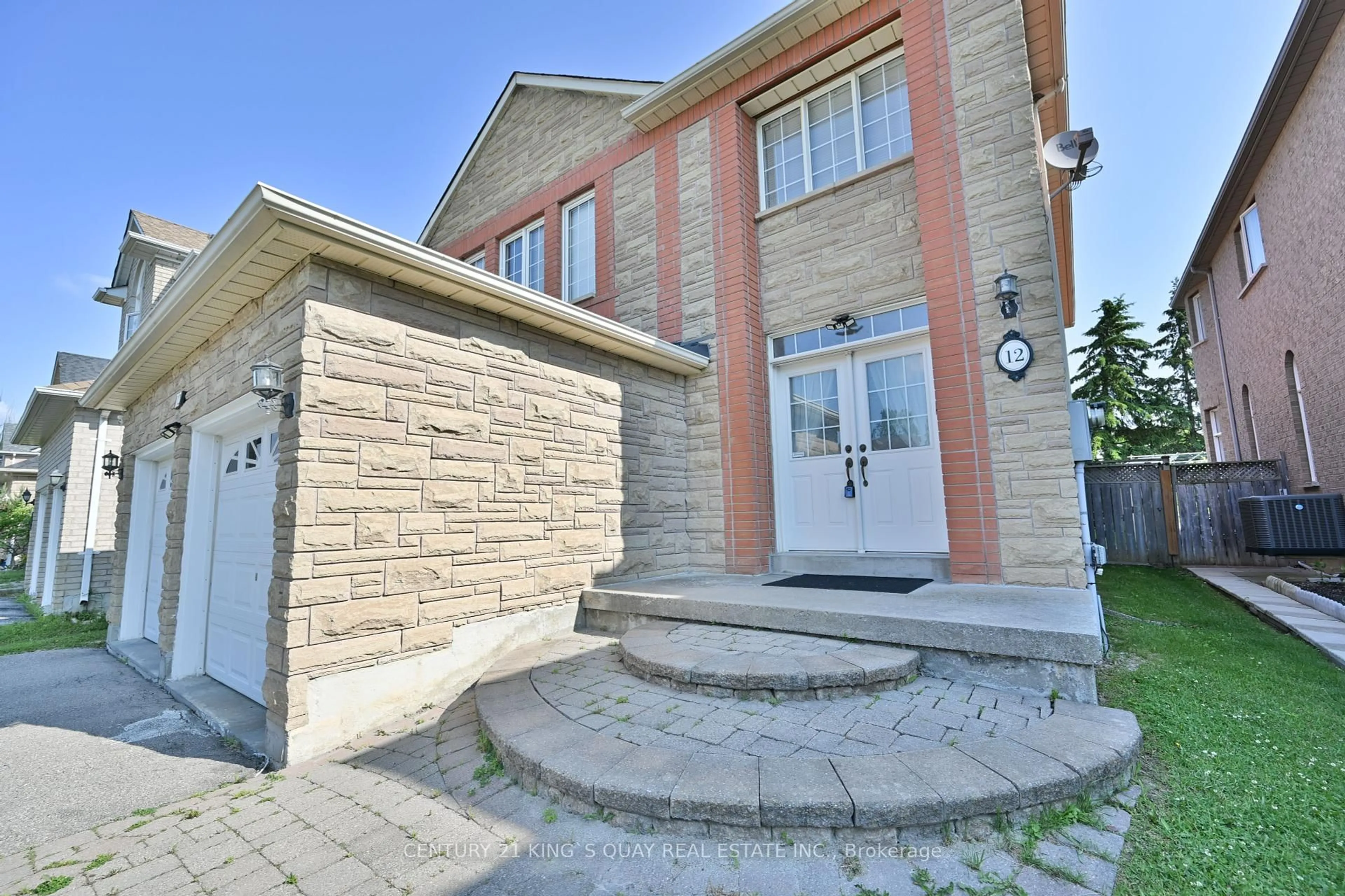 Home with brick exterior material, street for 12 Princeton Ave, Richmond Hill Ontario L4S 2E2