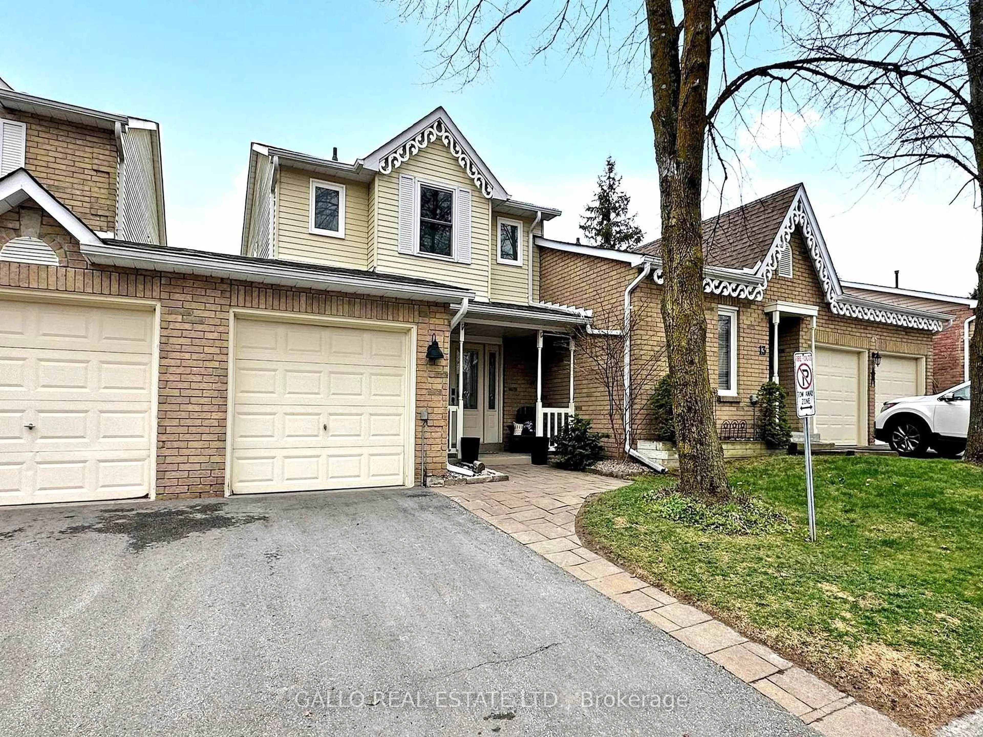 Home with brick exterior material, street for 14 Adams Crt #14, Uxbridge Ontario L9P 1G2