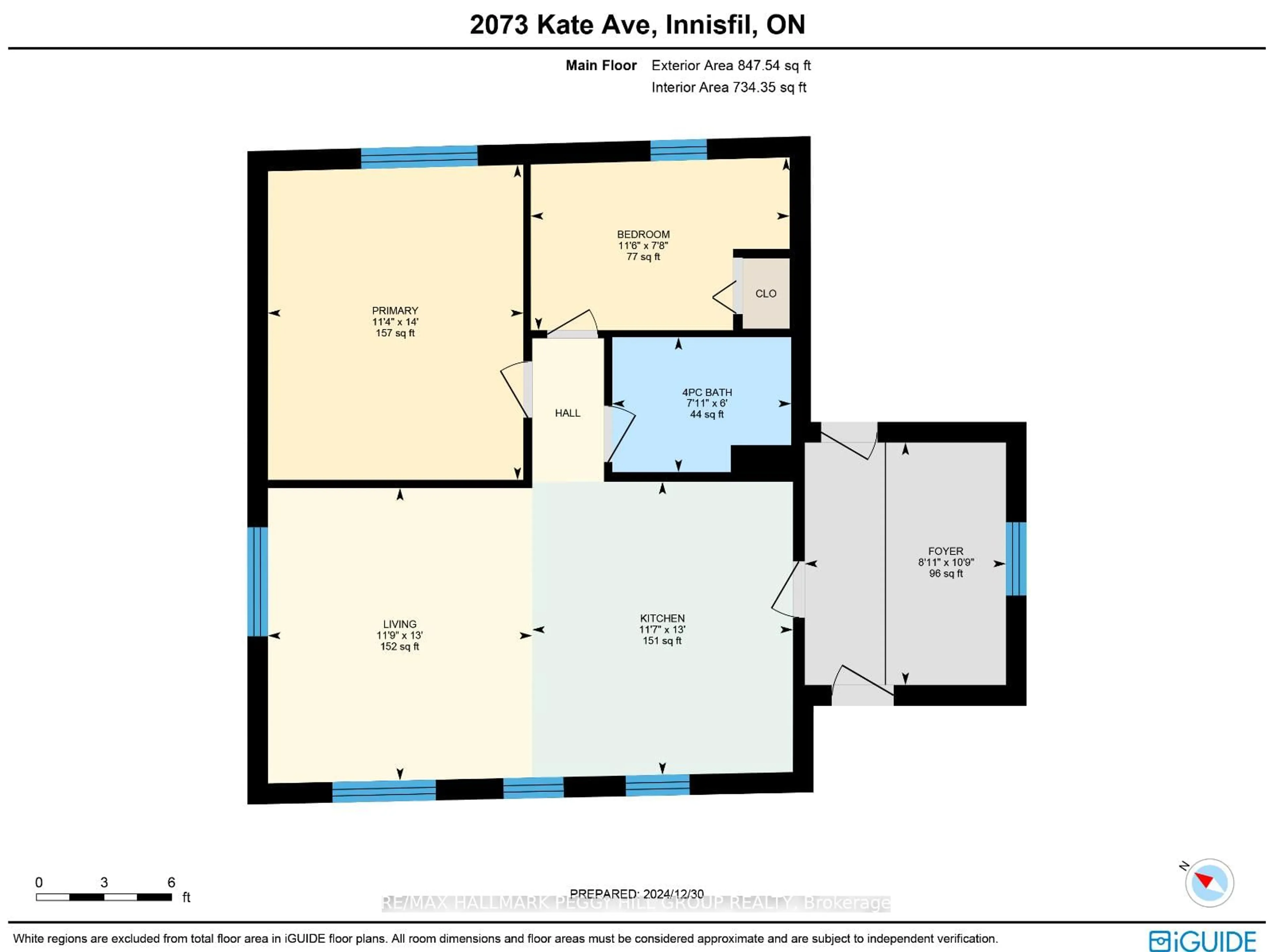 Floor plan for 2073 Kate Ave, Innisfil Ontario L9S 1Y3