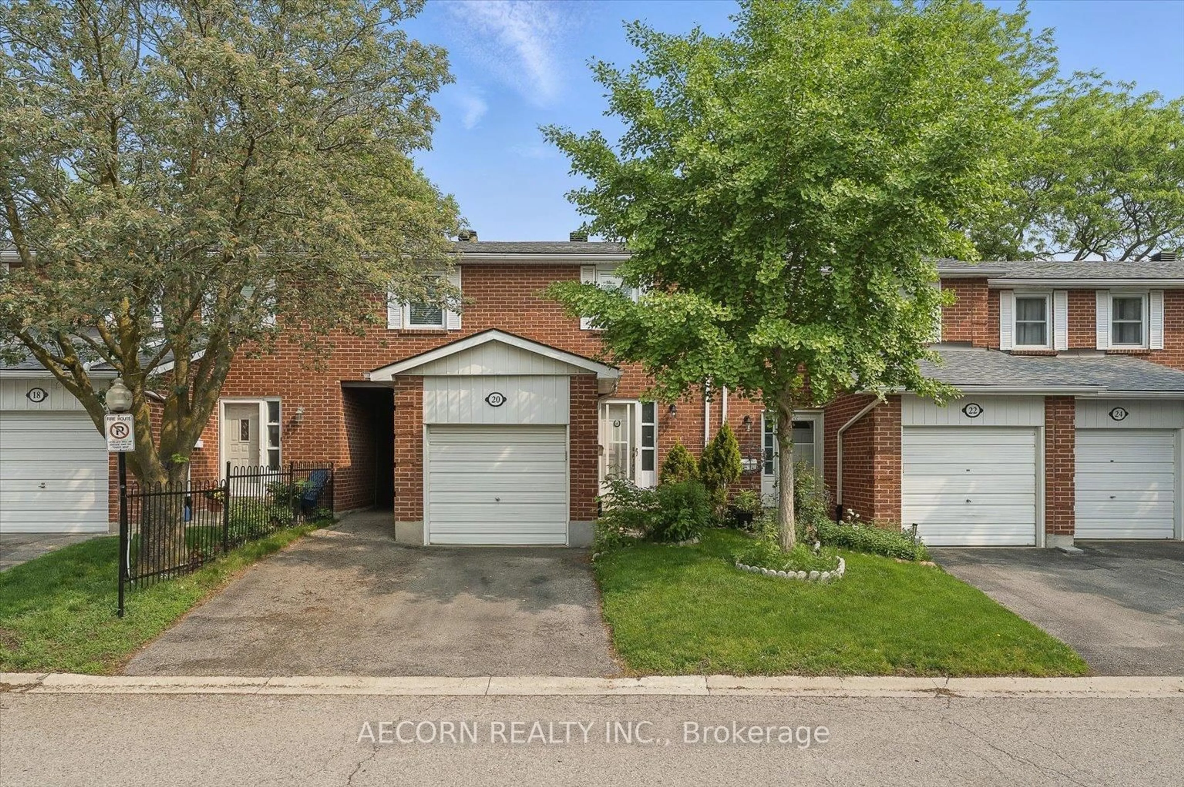 Home with brick exterior material, street for 20 Harper Way, Markham Ontario L3T 5A5