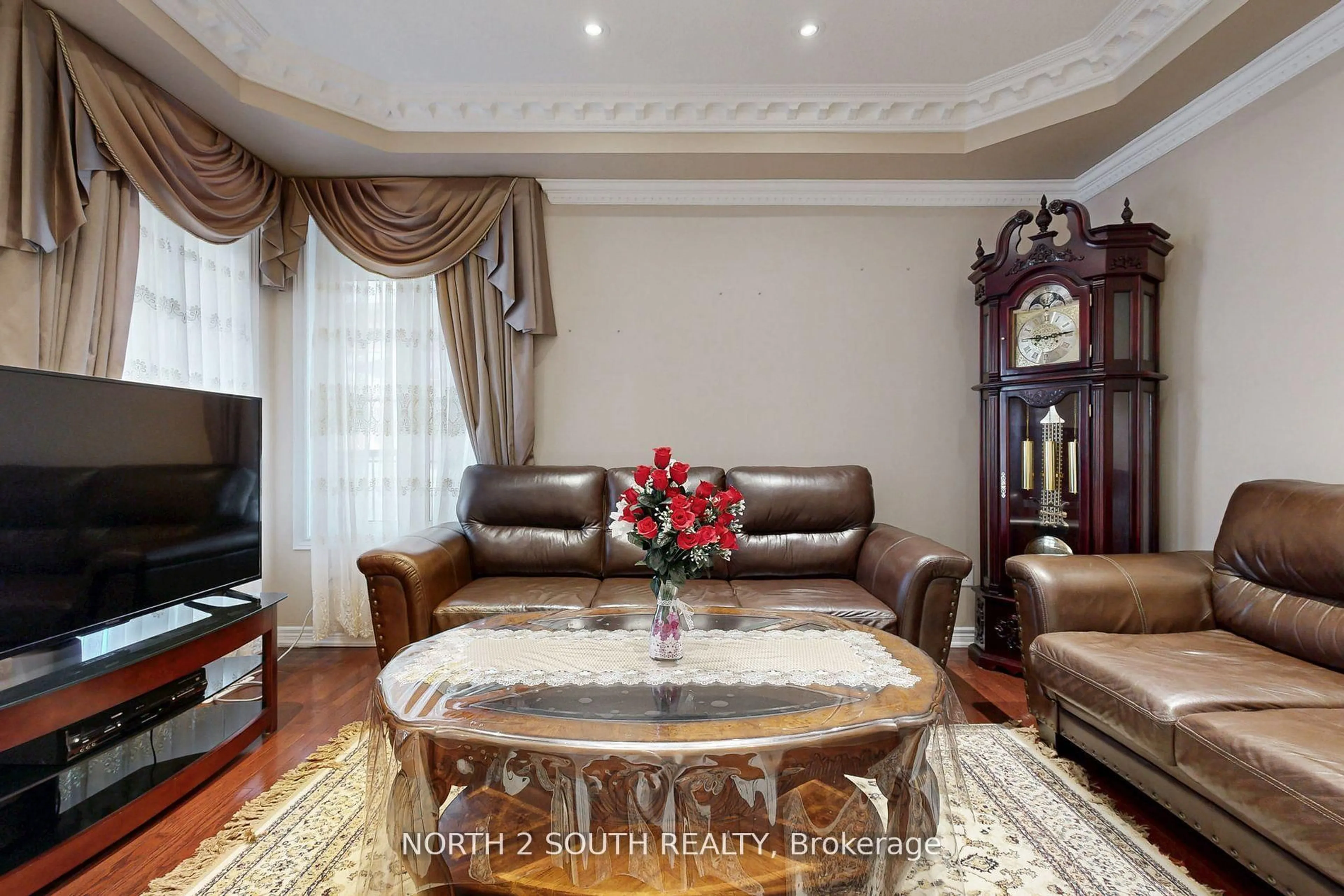 Living room with furniture, unknown for 77 Mahogany Forest Dr, Vaughan Ontario L6A 0T1