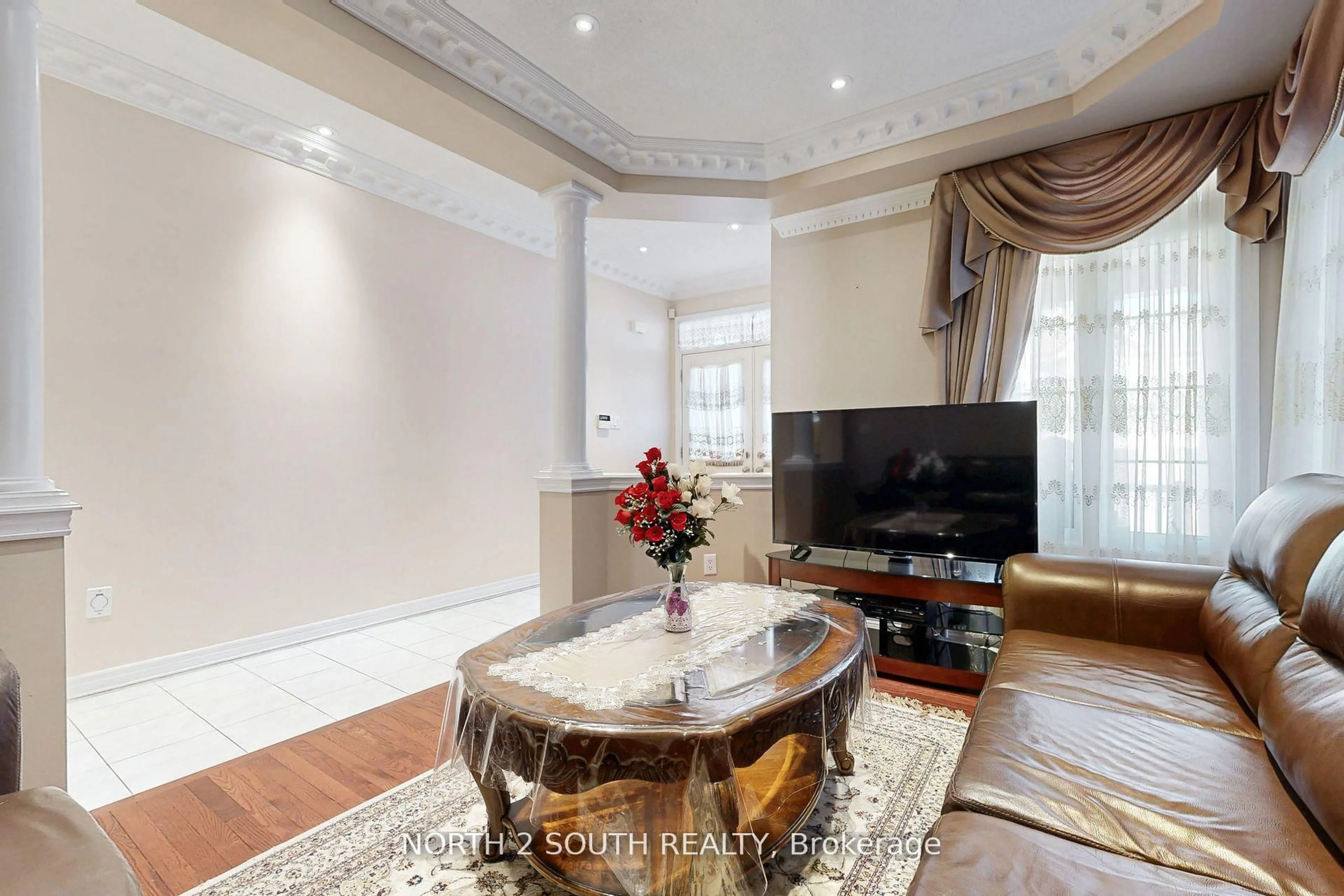 Living room with furniture, unknown for 77 Mahogany Forest Dr, Vaughan Ontario L6A 0T1