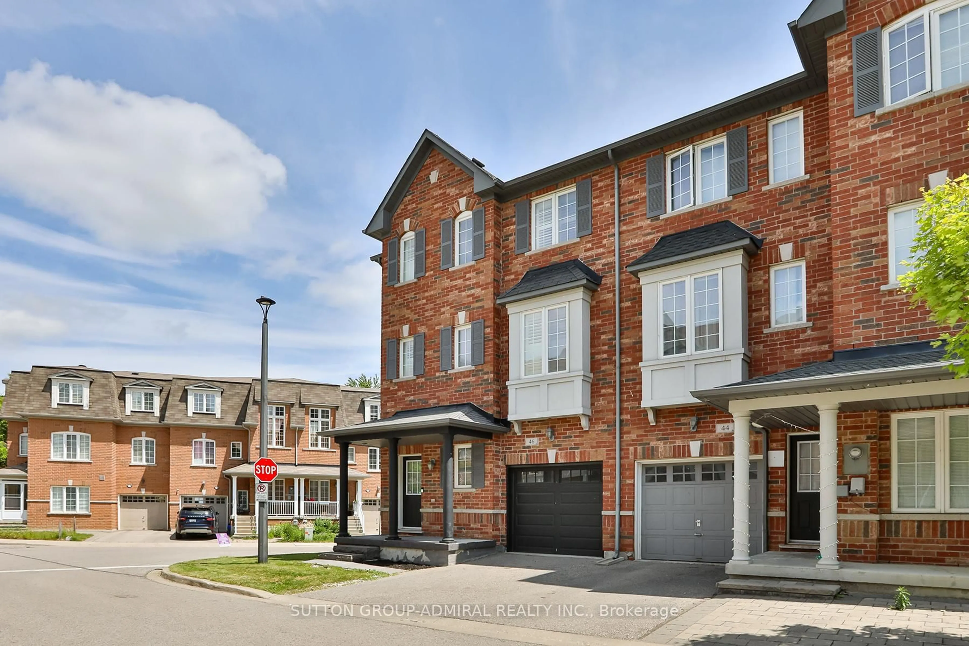 Home with brick exterior material, street for 15 Old Colony Rd #46, Richmond Hill Ontario L4E 4L5