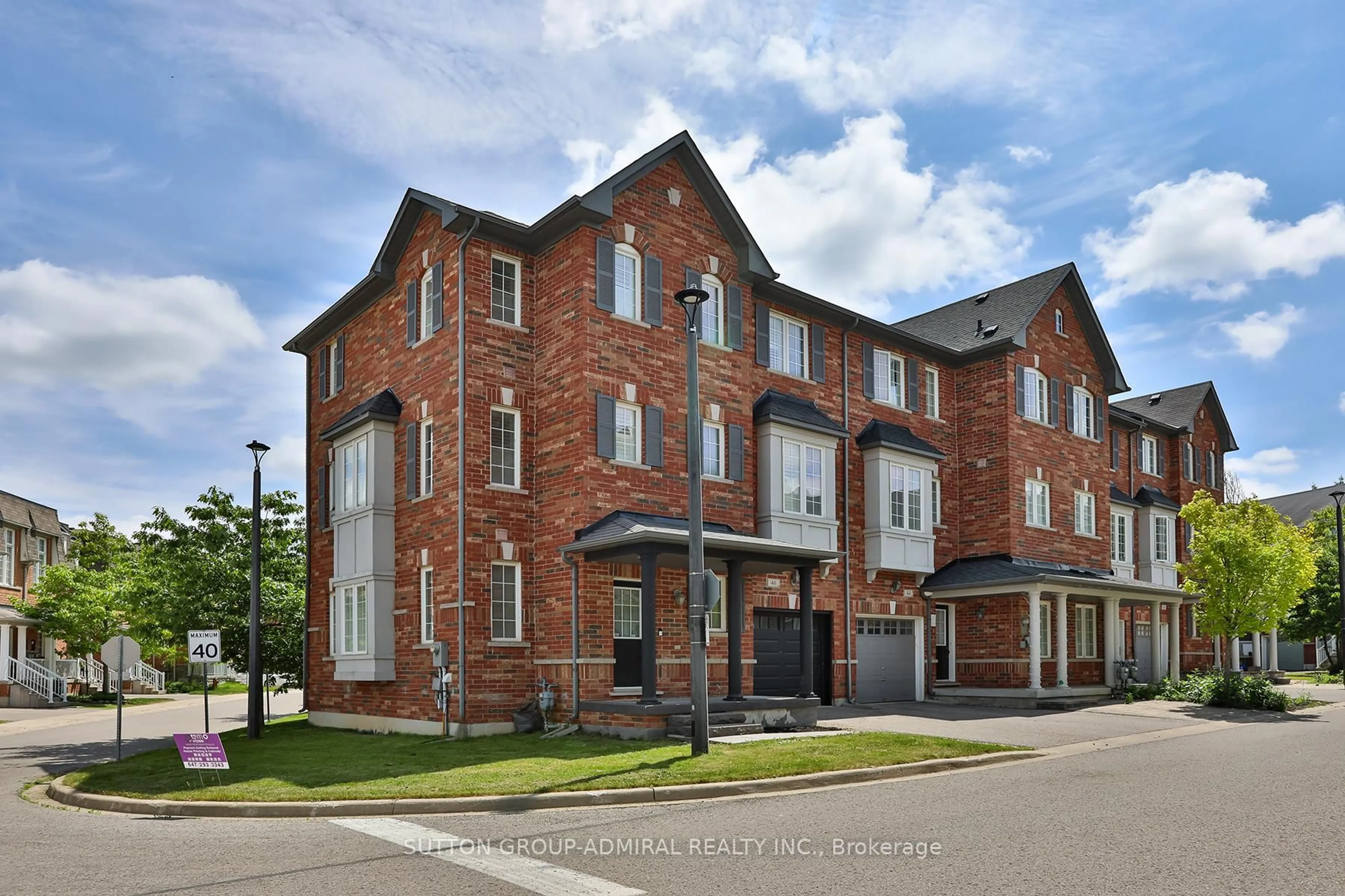 Home with brick exterior material, street for 15 Old Colony Rd #46, Richmond Hill Ontario L4E 4L5