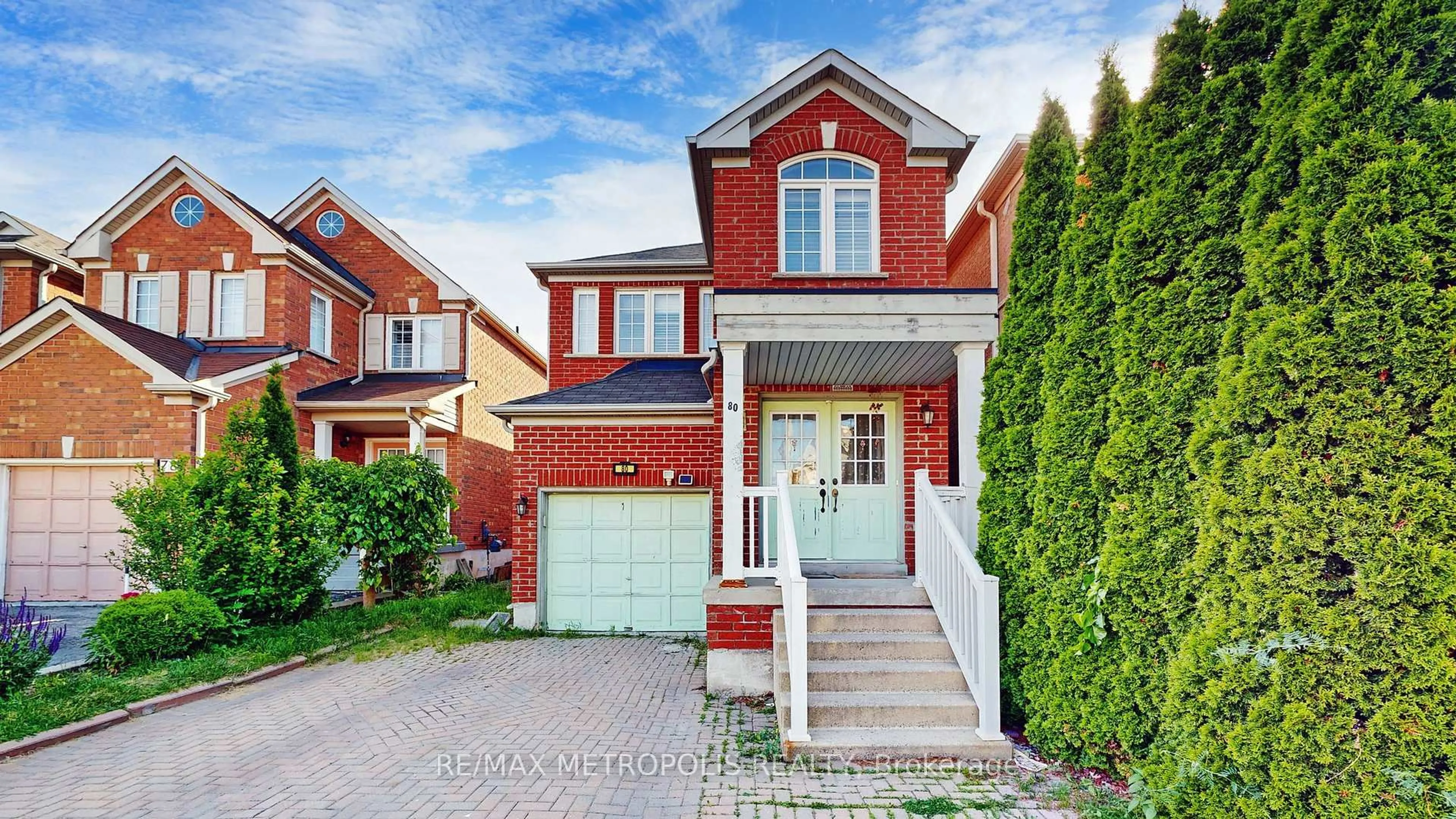 Home with brick exterior material, street for 80 Charles Brown Rd, Markham Ontario L3S 4V4