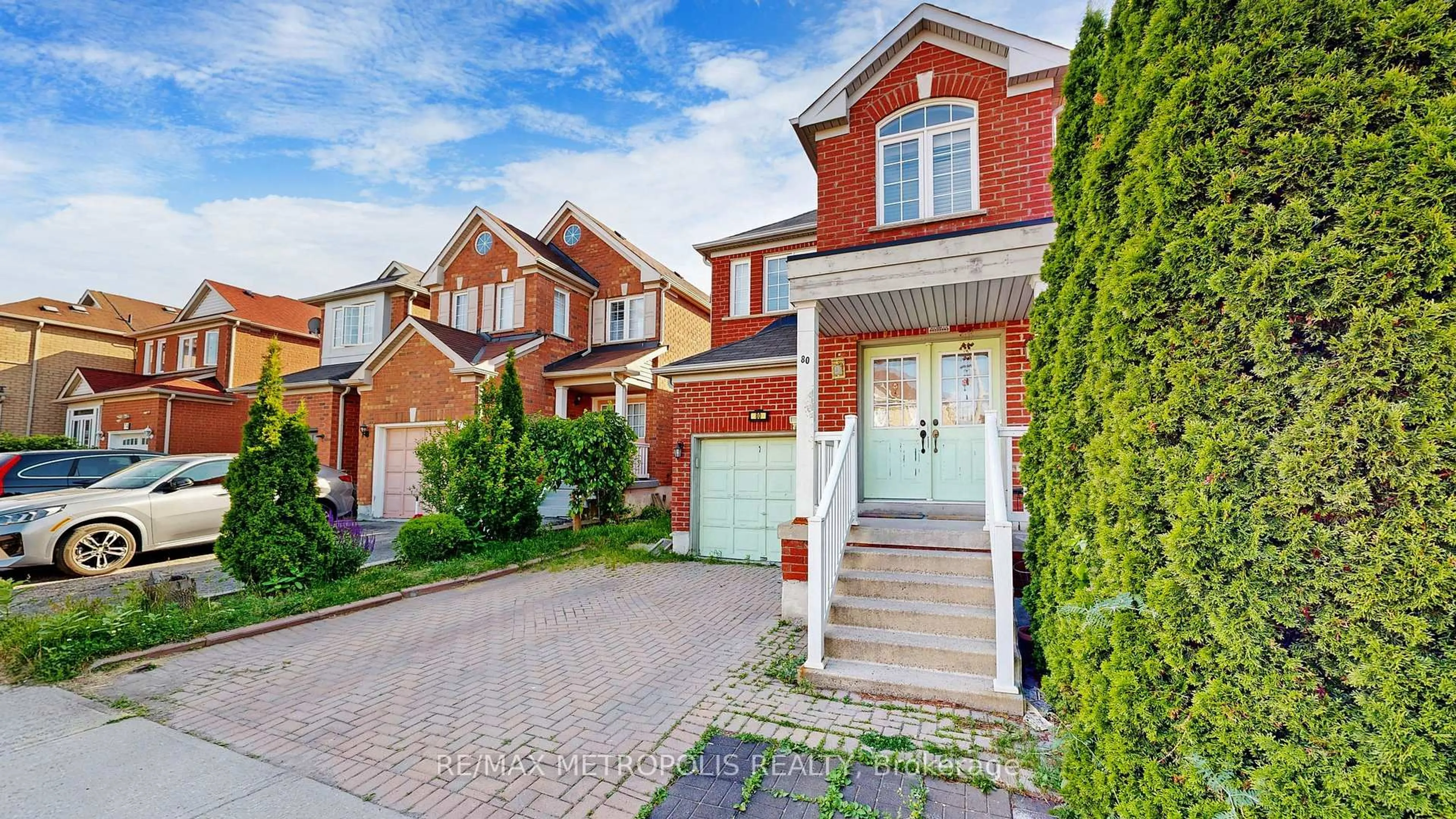 Home with brick exterior material, street for 80 Charles Brown Rd, Markham Ontario L3S 4V4