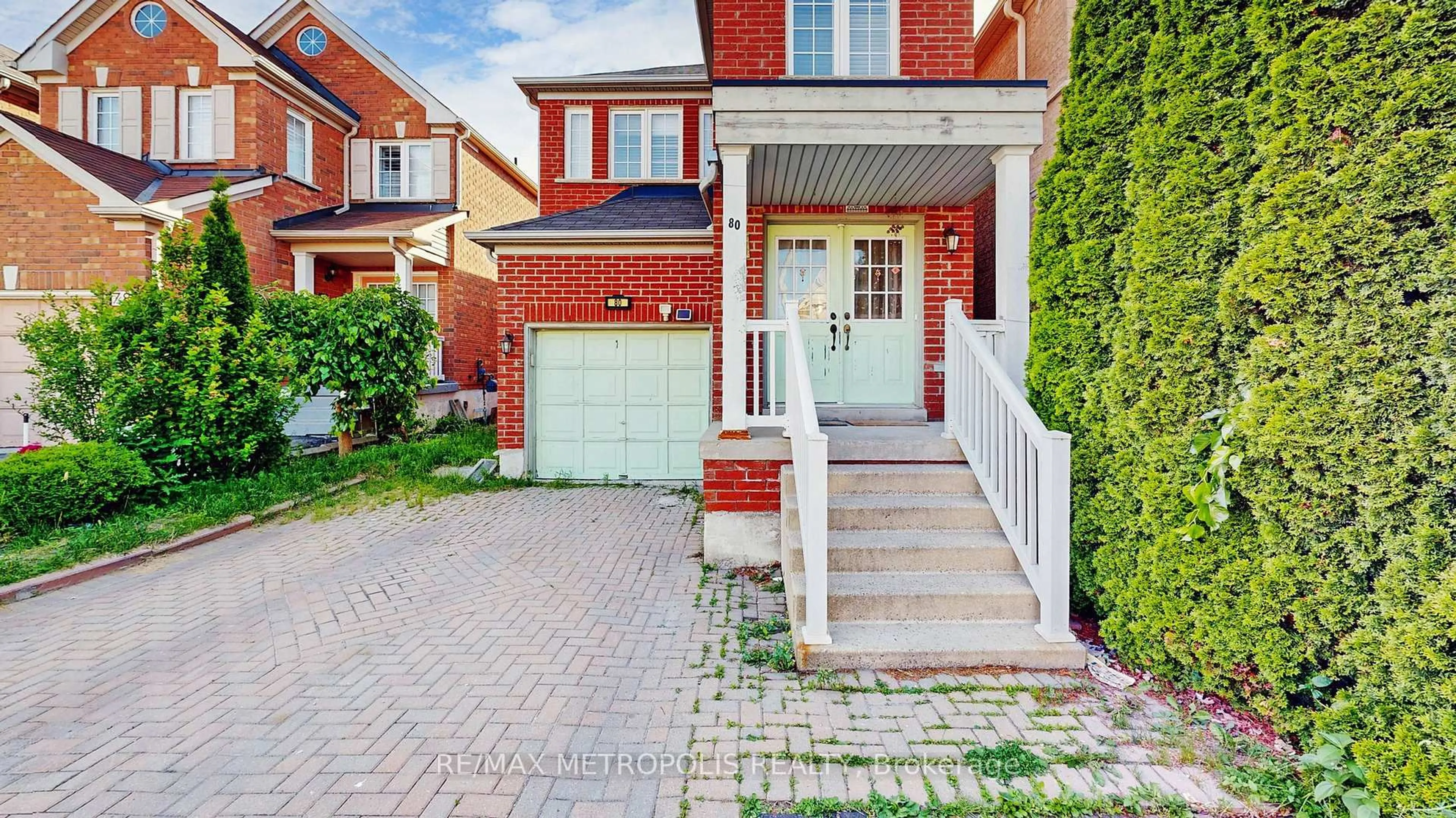 Home with brick exterior material, street for 80 Charles Brown Rd, Markham Ontario L3S 4V4