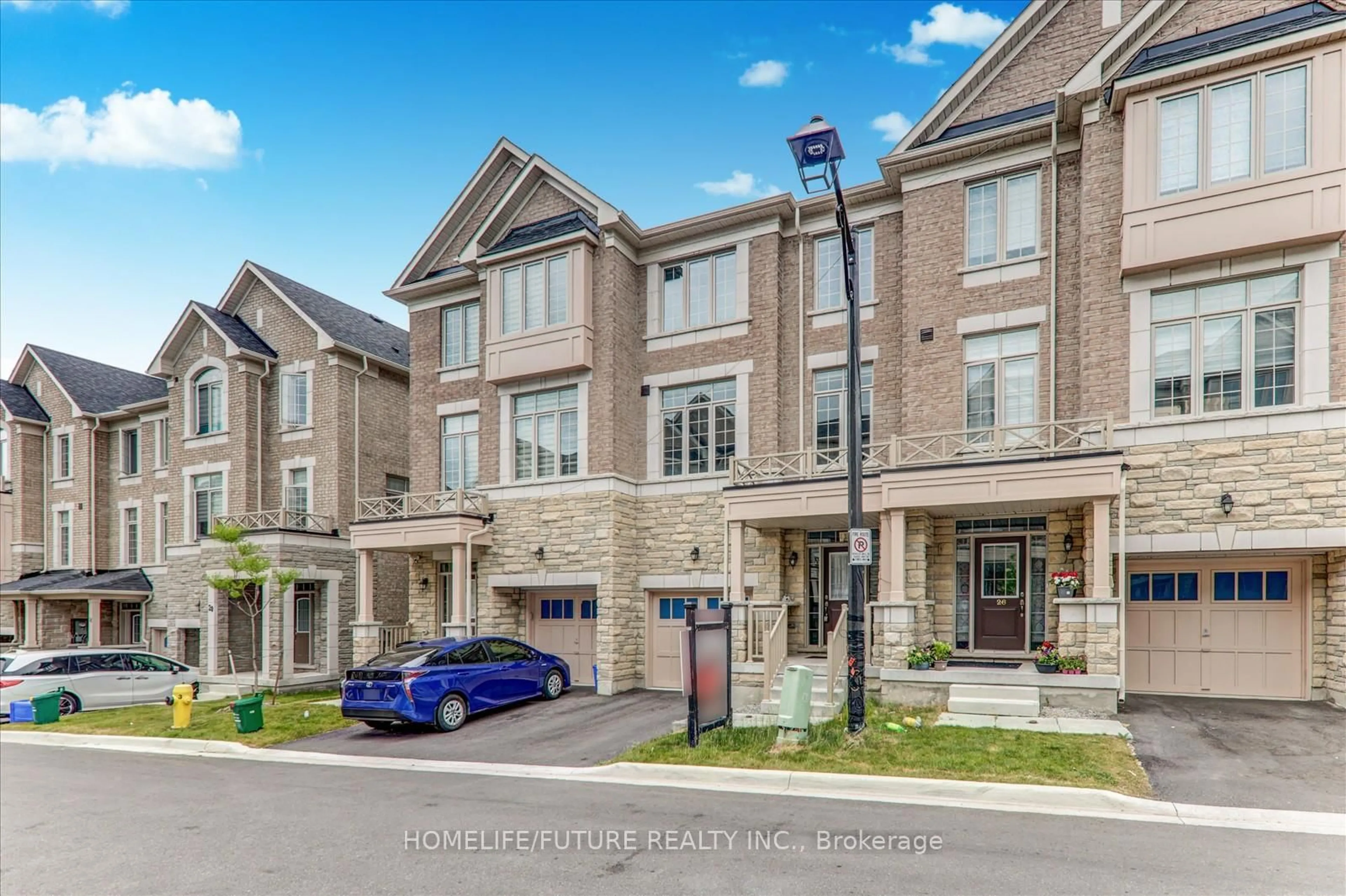 Home with brick exterior material, street for 24 Andress Way, Markham Ontario L3S 0E9