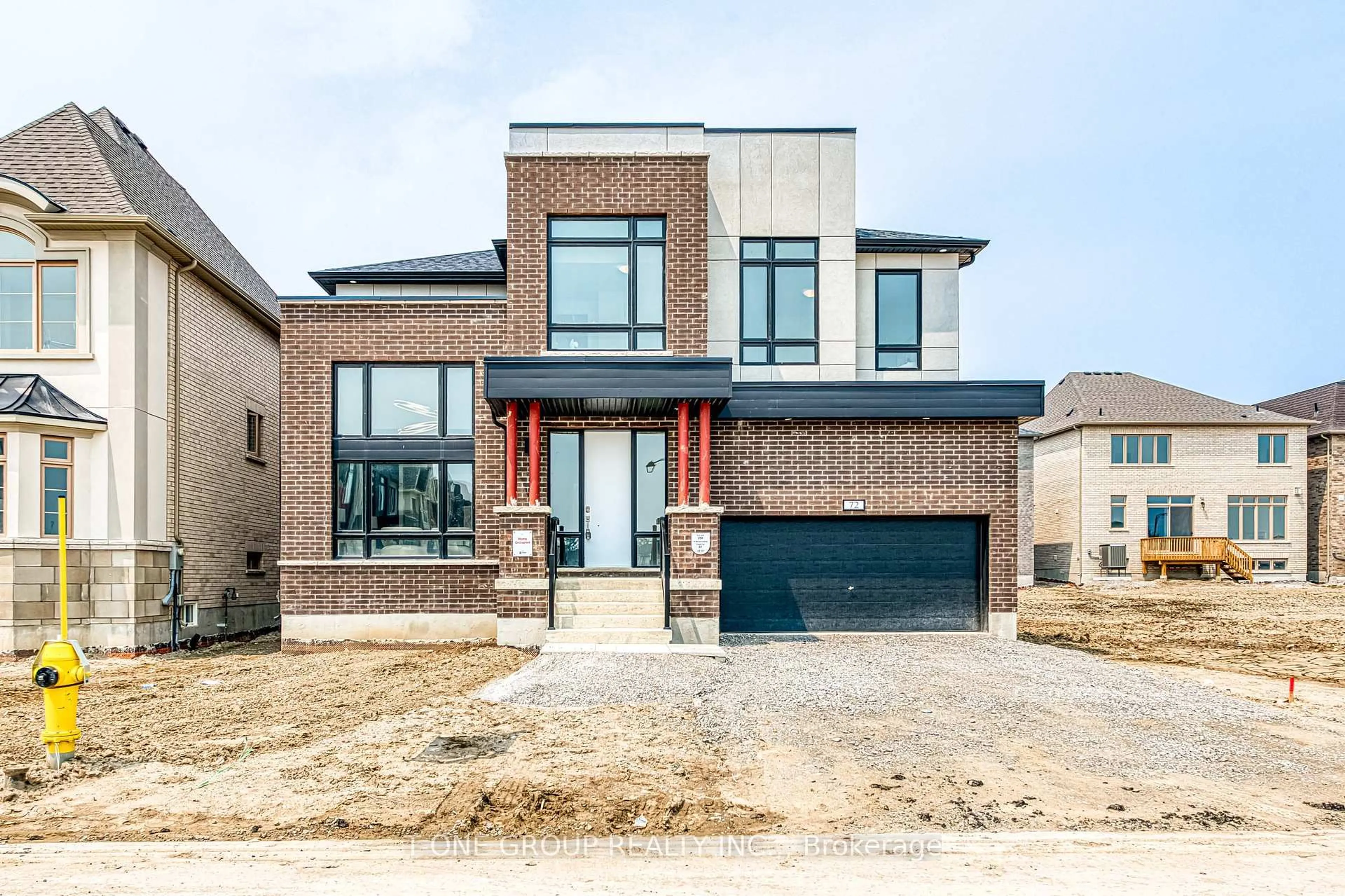 Home with brick exterior material, street for 72 Meizhou Ave, Markham Ontario L6C 3N1