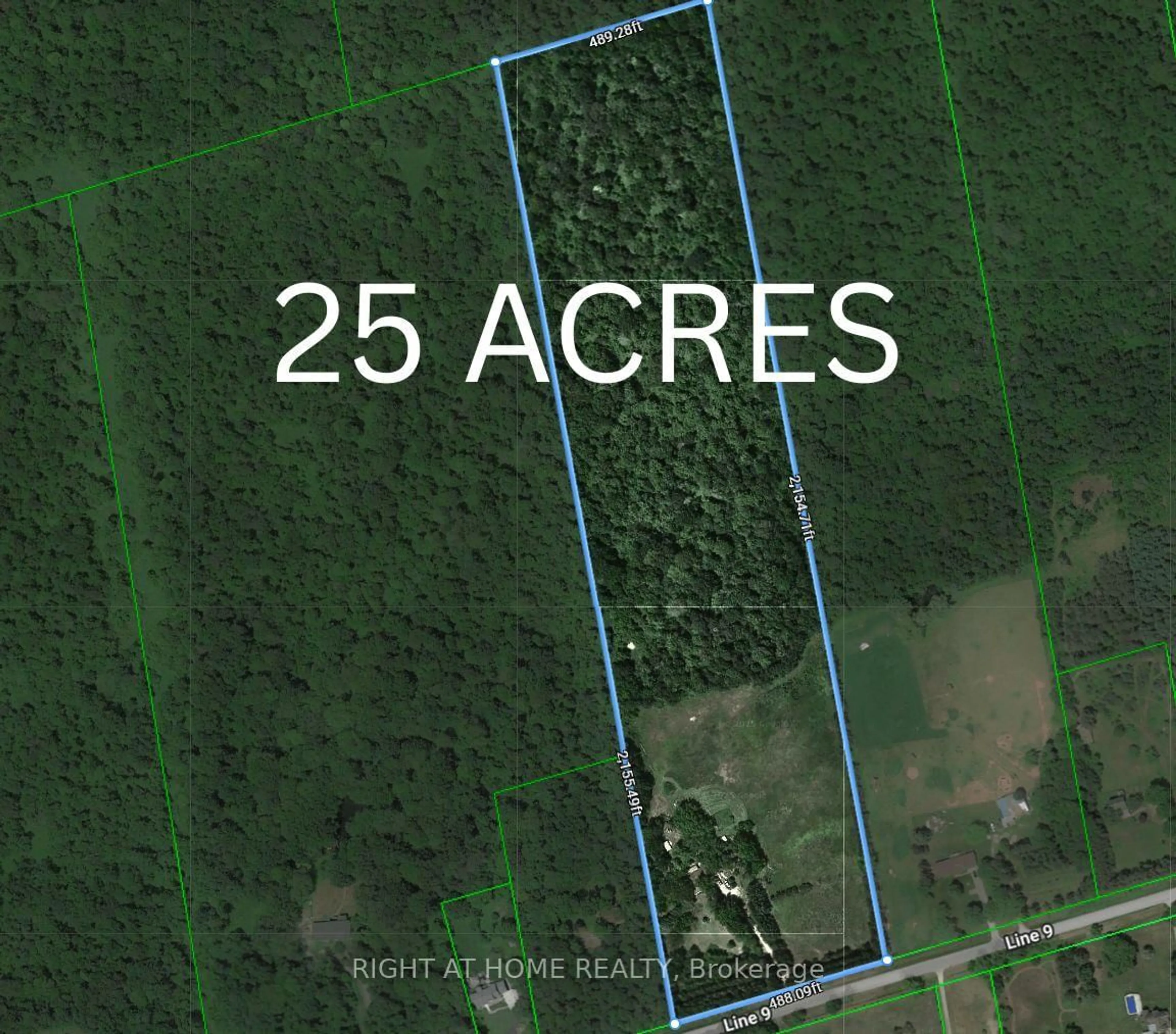 A pic from outside/outdoor area/front of a property/back of a property/a pic from drone, forest/trees view for 6920 9th Line, New Tecumseth Ontario L0G 1A0