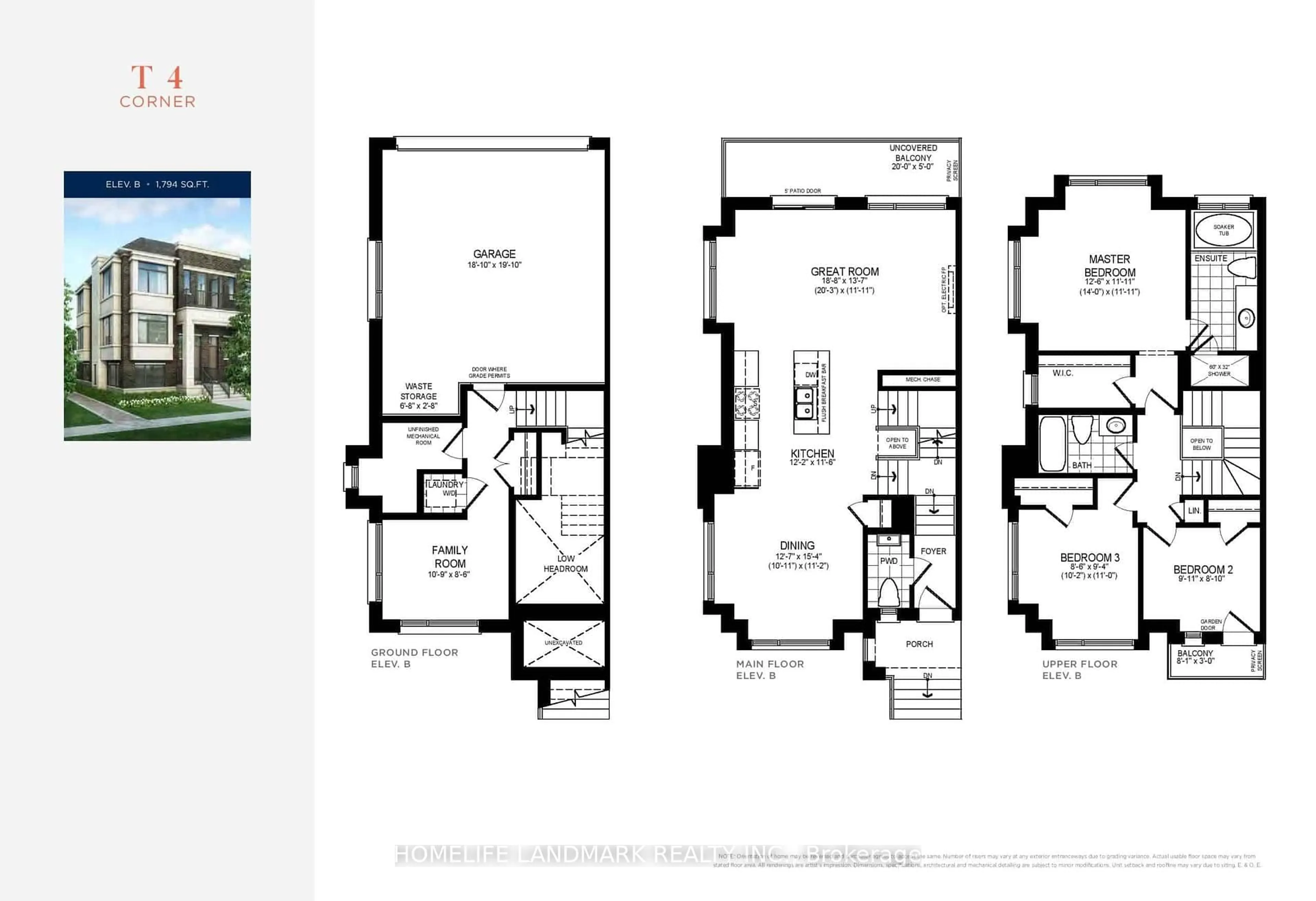 Floor plan for 25 Origin Way, Vaughan Ontario L6A 0C6