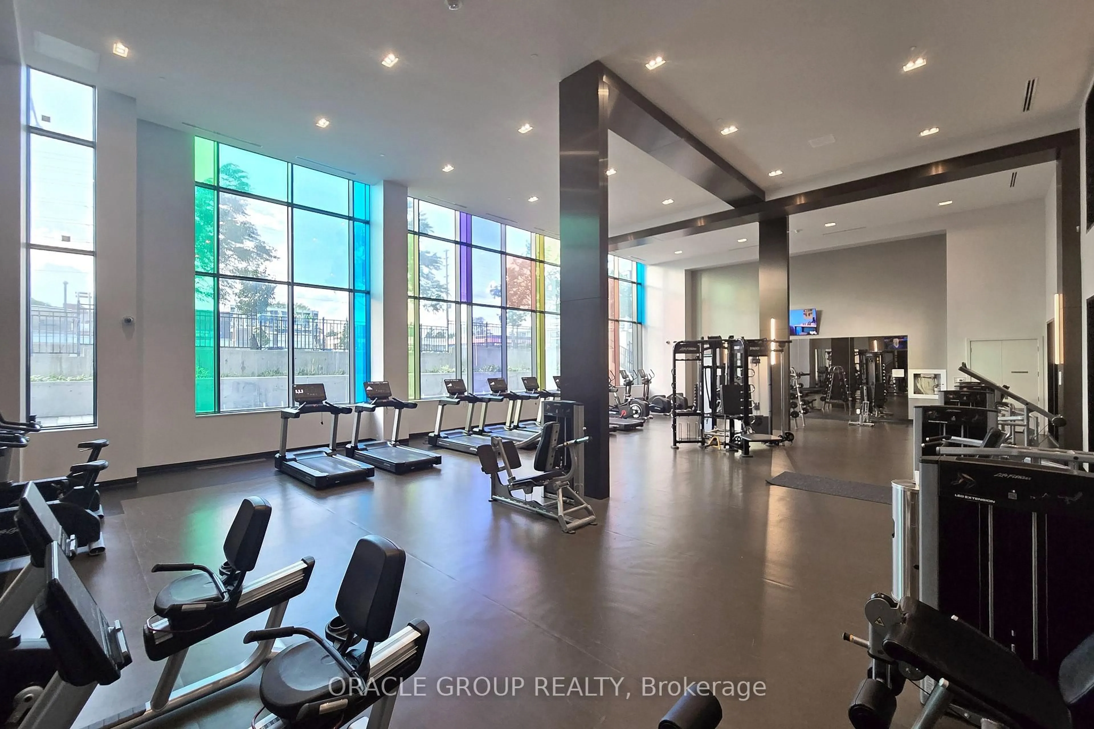 Gym or fitness room for 12 Gandhi Lane #306, Markham Ontario L3T 0G8