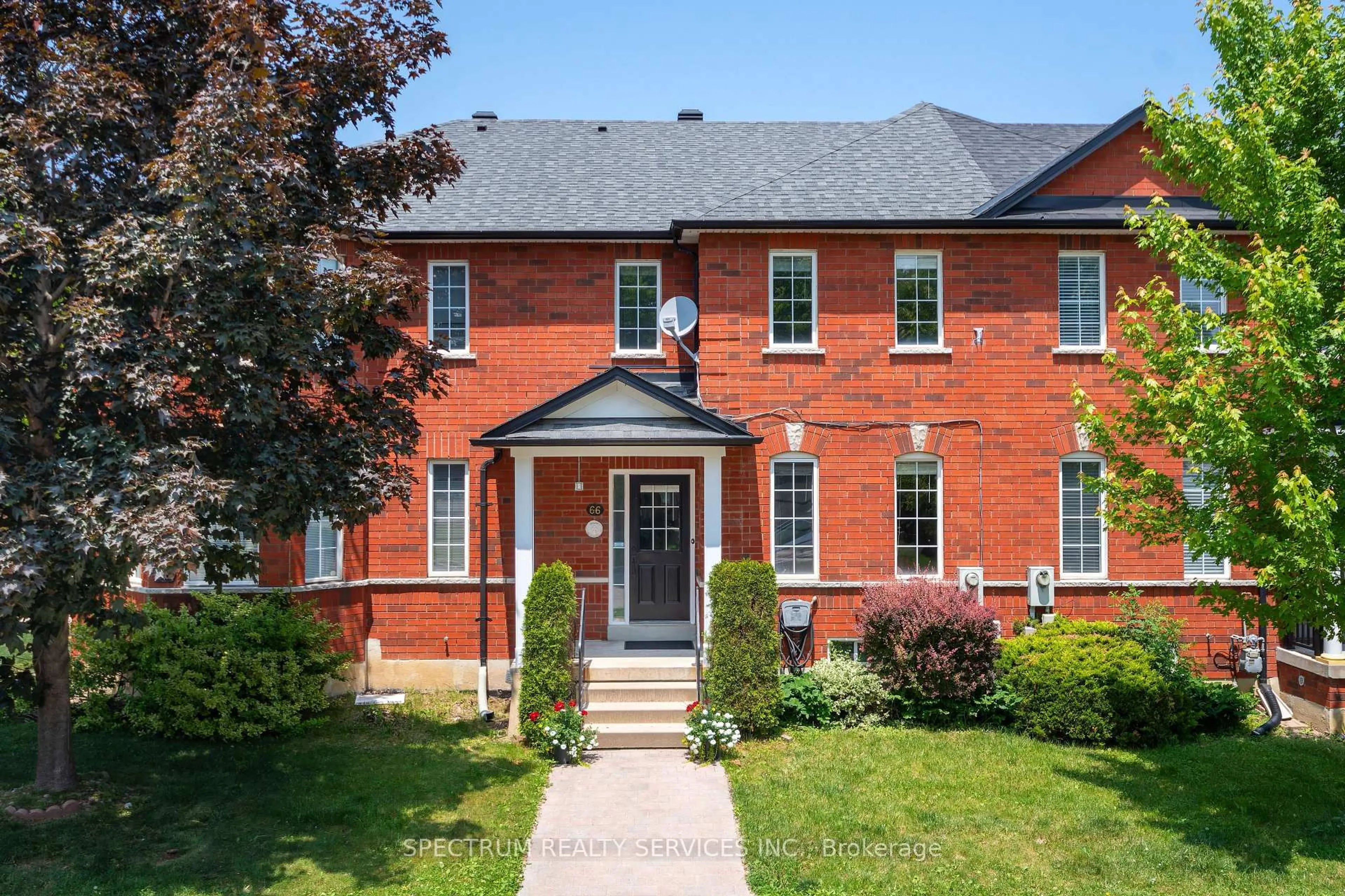 Home with brick exterior material, street for 66 Decoroso Dr, Vaughan Ontario L4H 1N1