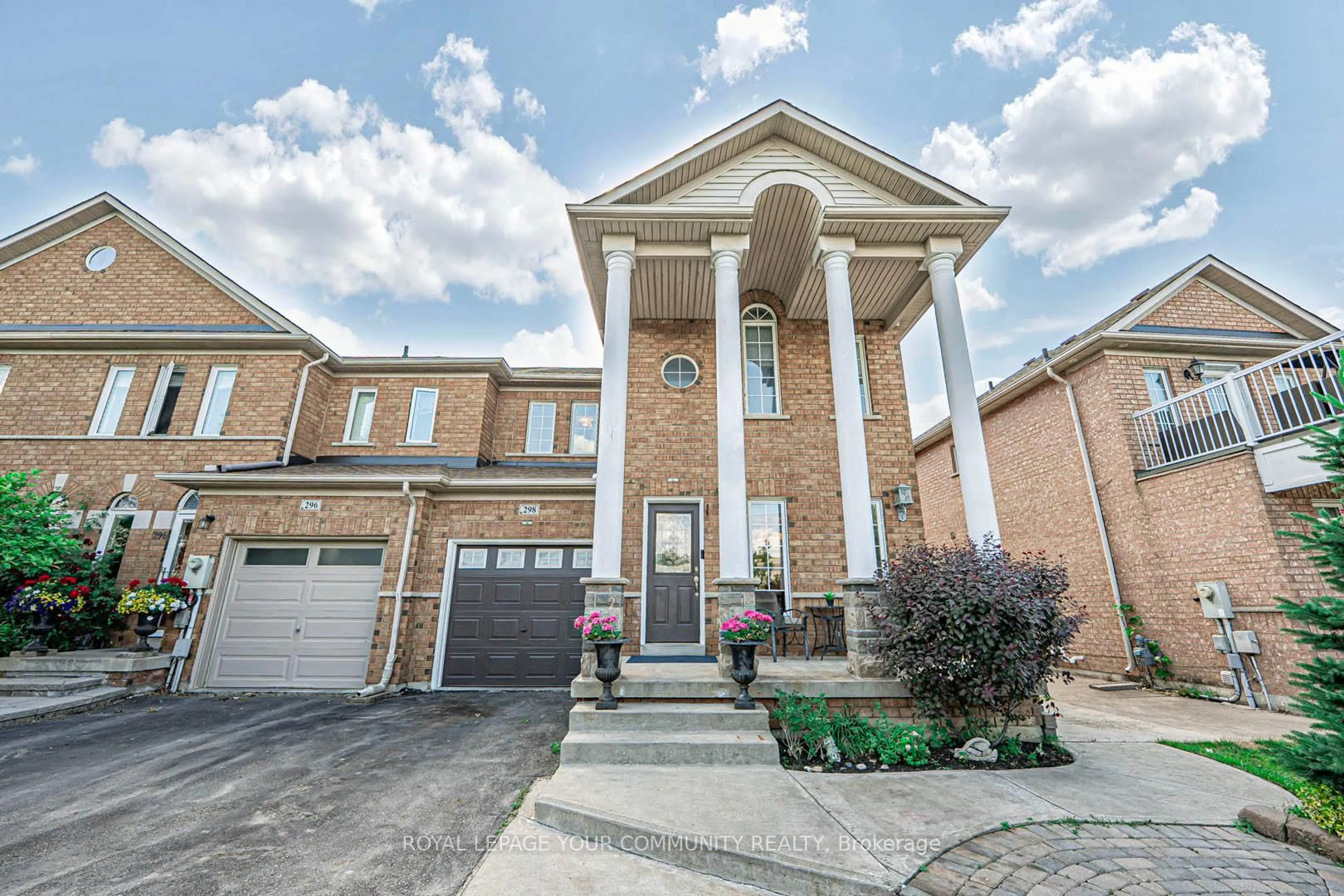 Home with brick exterior material, street for 298 Hawkview Blvd, Vaughan Ontario L4H 2G7