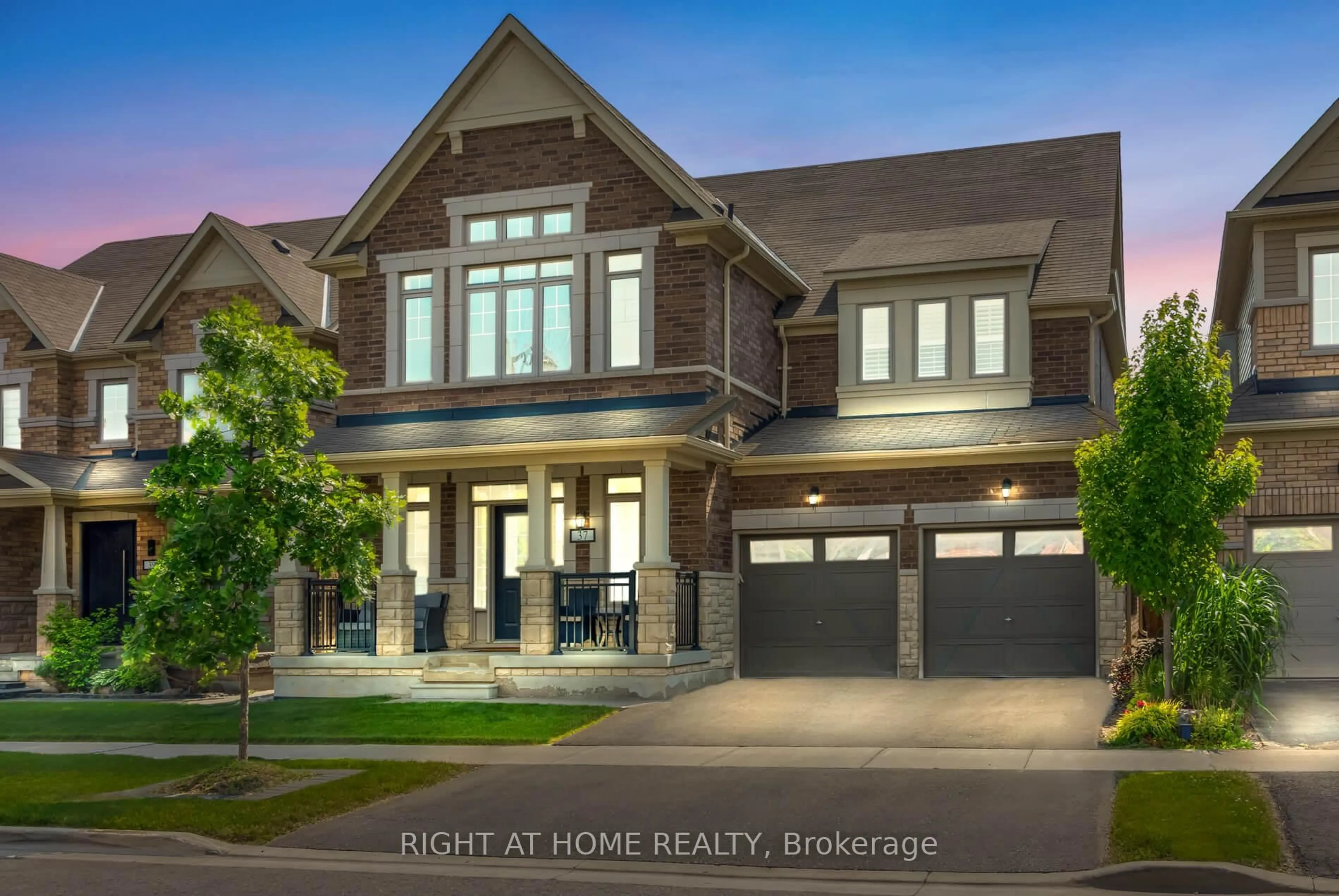 Home with brick exterior material, street for 37 Jenkins Ave, New Tecumseth Ontario L0G 1W0