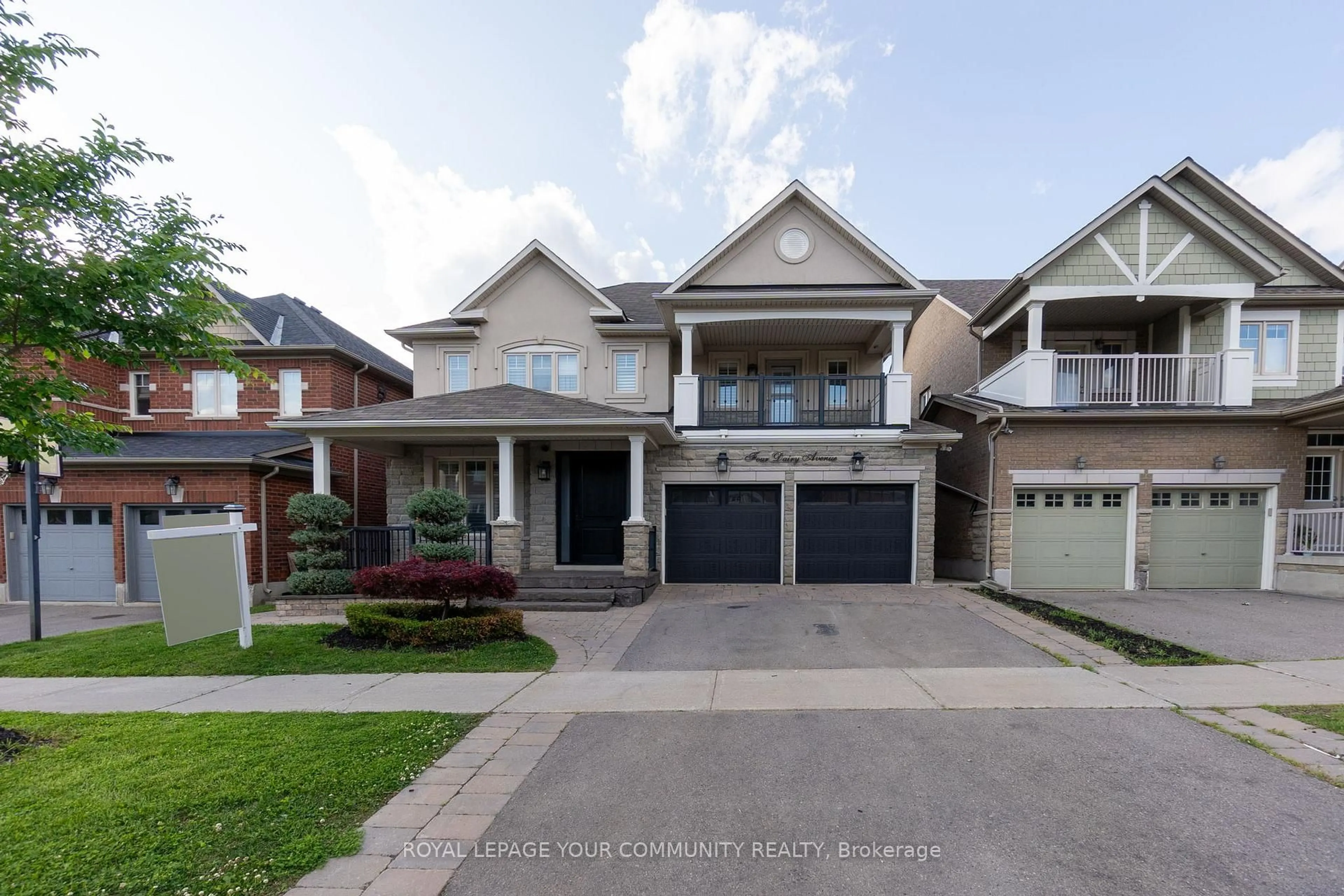 Home with brick exterior material, street for 4 Dairy Ave, Richmond Hill Ontario L4E 4X5