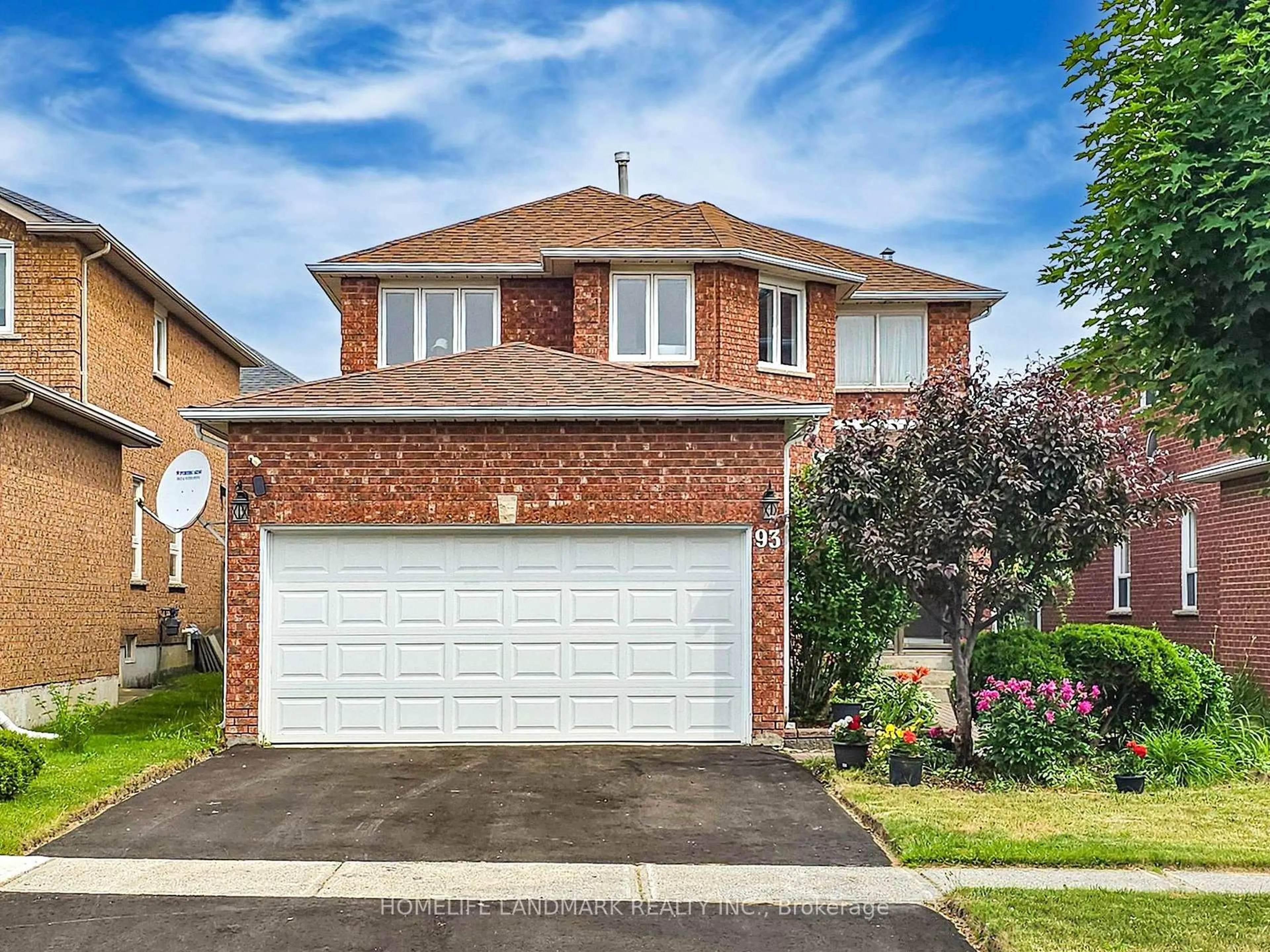 Home with brick exterior material, street for 93 Woodriver St, Richmond Hill Ontario L4S 1J8
