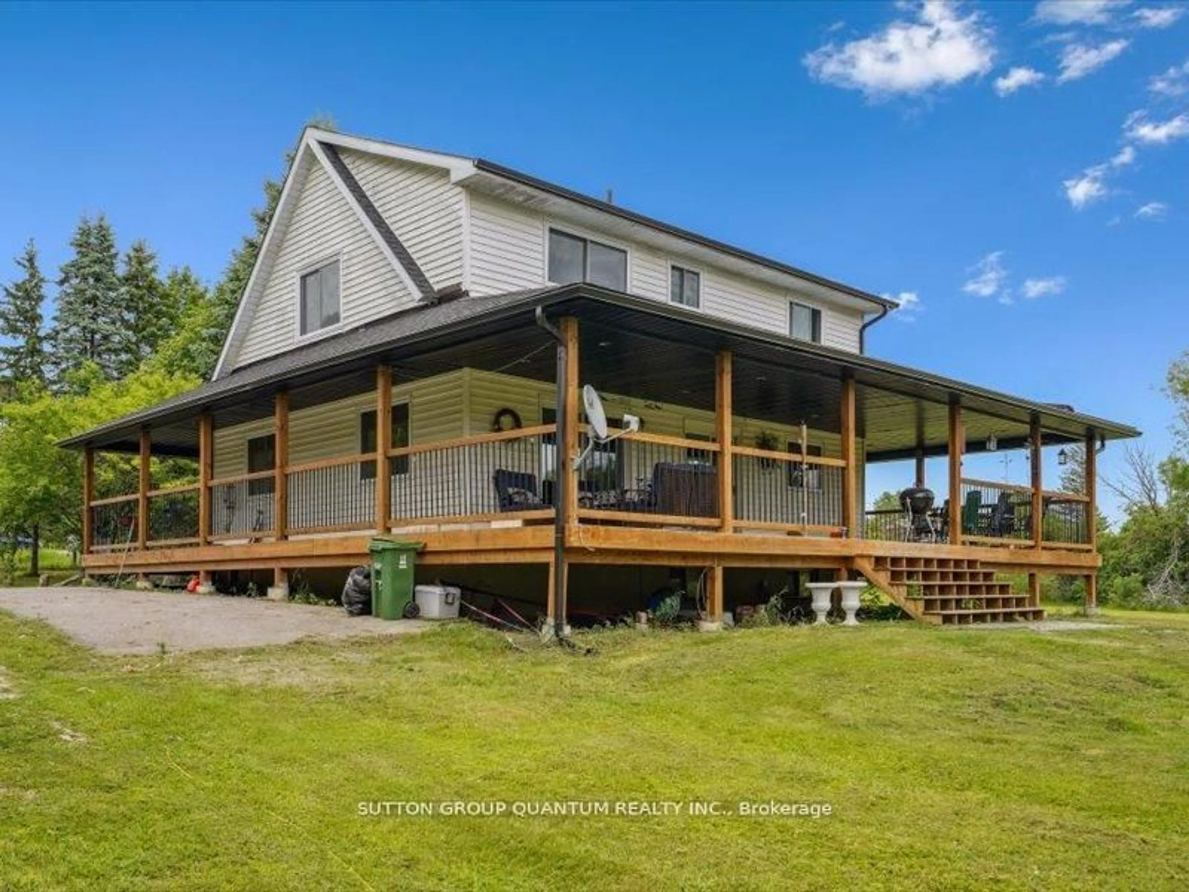A pic from outside/outdoor area/front of a property/back of a property/a pic from drone, unknown for 12700 Highway 12, Brock Ontario L0C 1H0