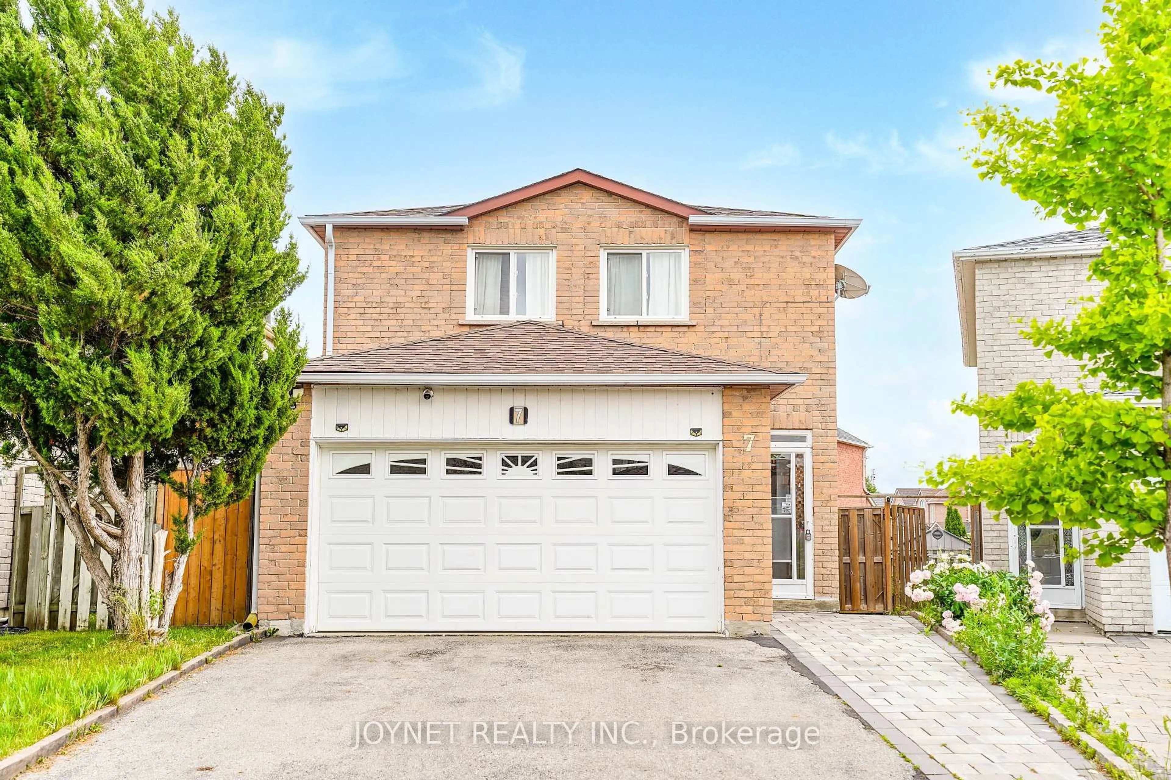 Home with brick exterior material, street for 7 Jaffray Rd, Markham Ontario L3S 1G8