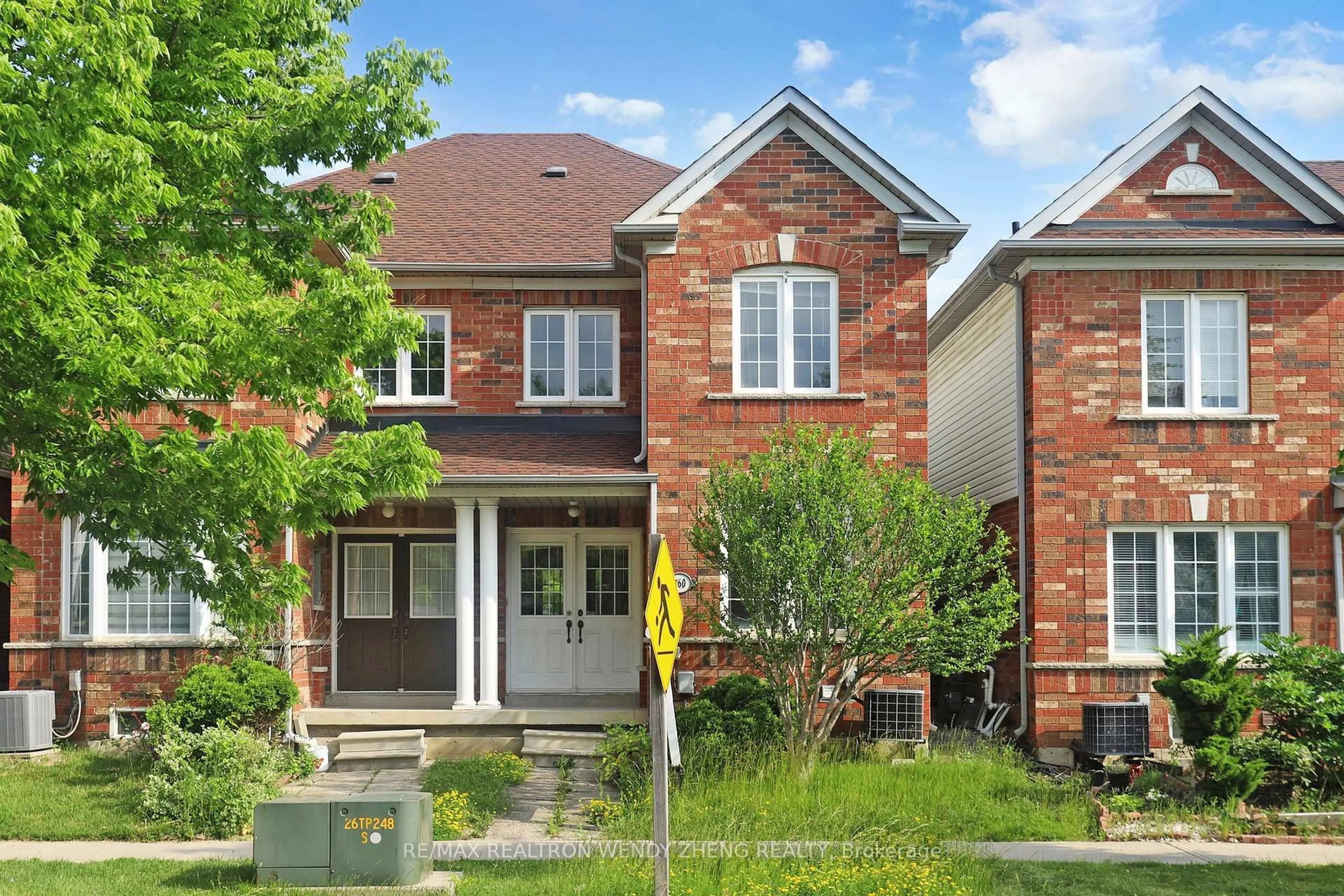Home with brick exterior material, street for 160 South Unionville Ave, Markham Ontario L3R 5X6