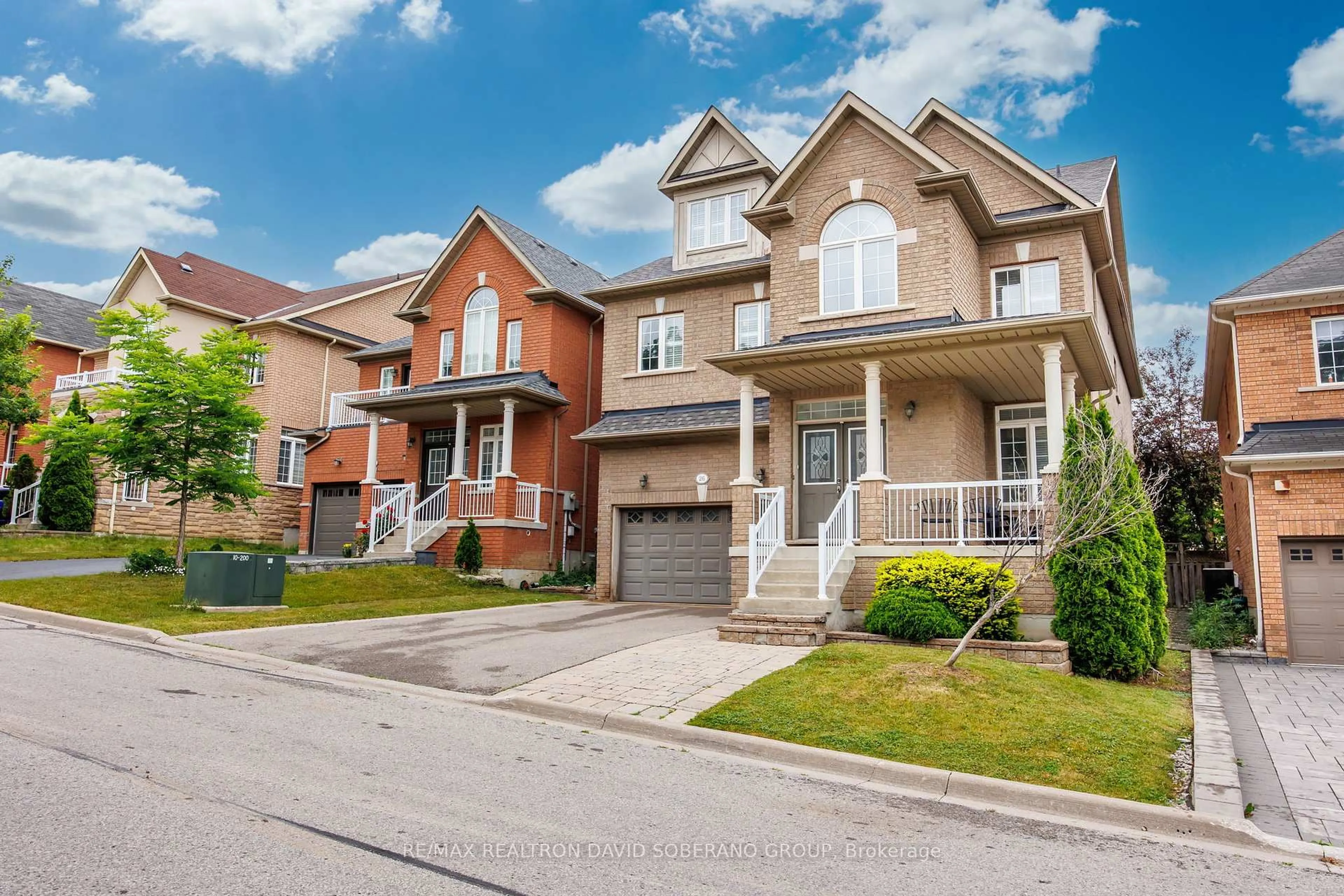 Home with brick exterior material, street for 26 Chopin Blvd, Vaughan Ontario L4J 8Y6