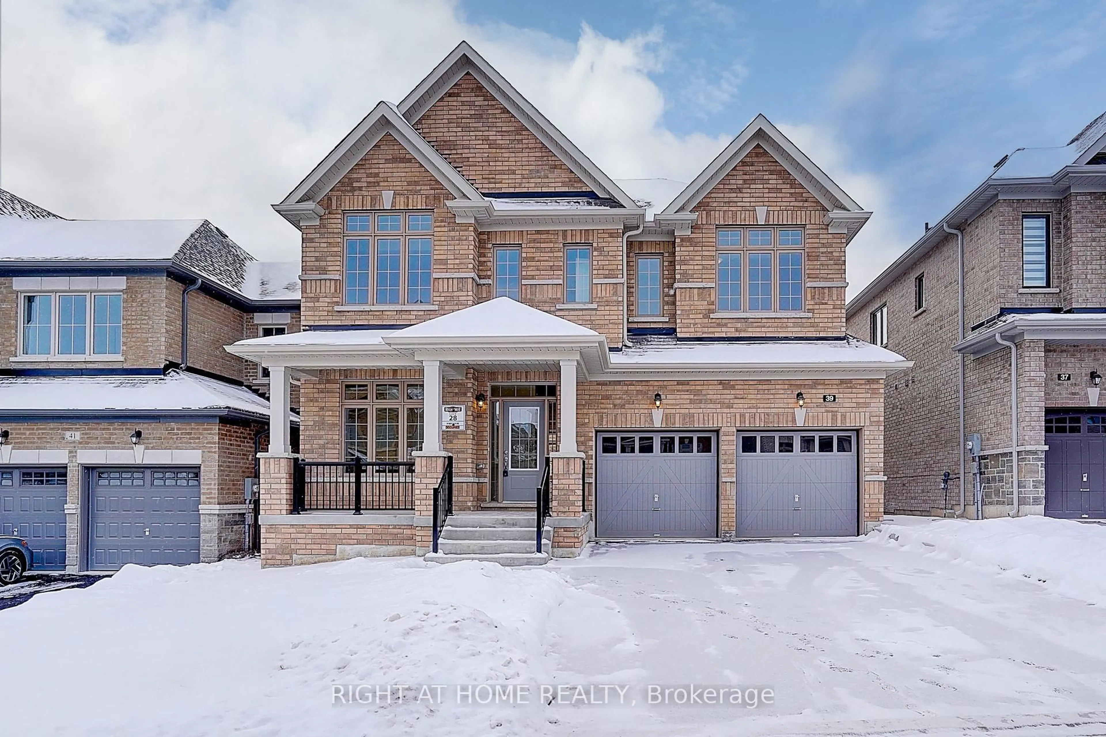 Home with brick exterior material, street for 39 Bostock Dr, Georgina Ontario L4P 0S5