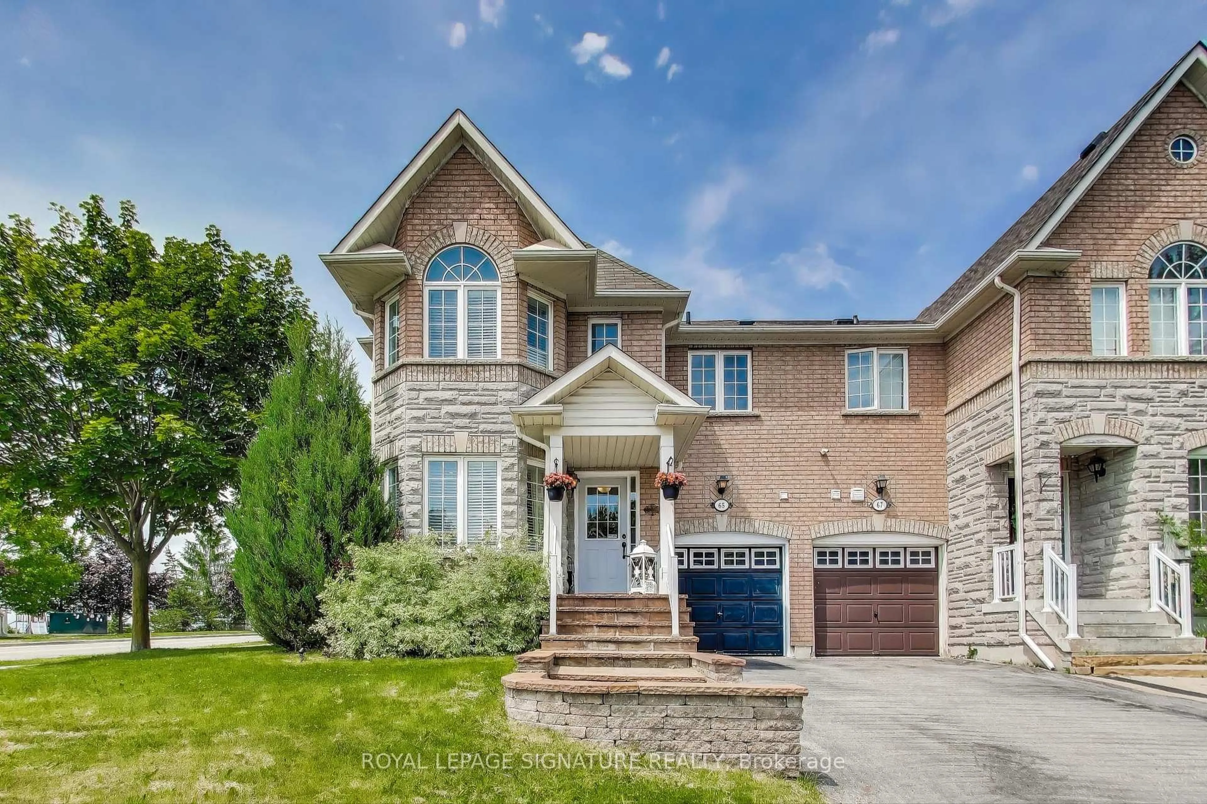 Home with brick exterior material, street for 65 Red River Cres, Newmarket Ontario L3X 2X2