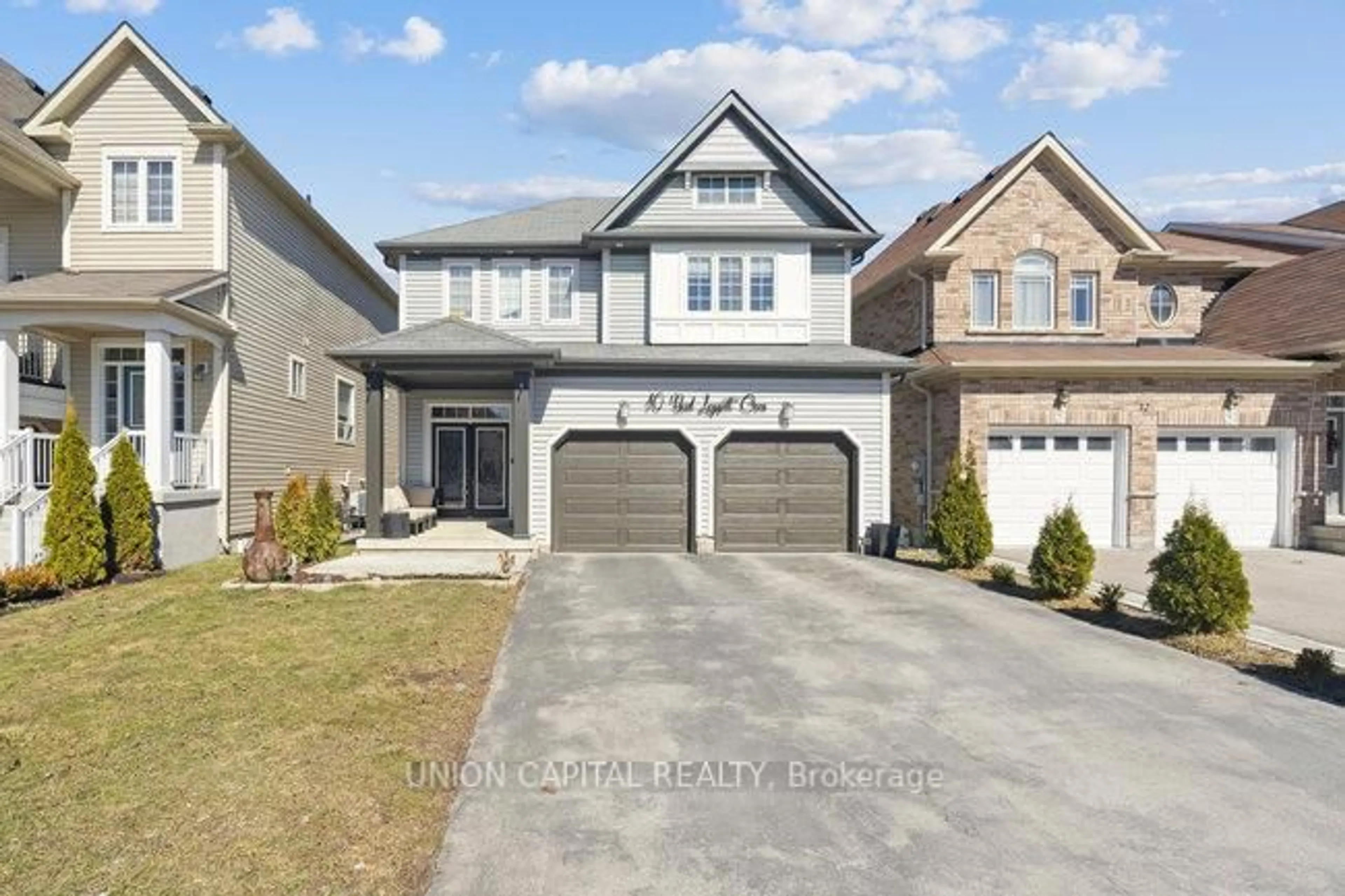 Home with brick exterior material, street for 10 Bud Leggett Cres, Georgina Ontario L4P 0B7