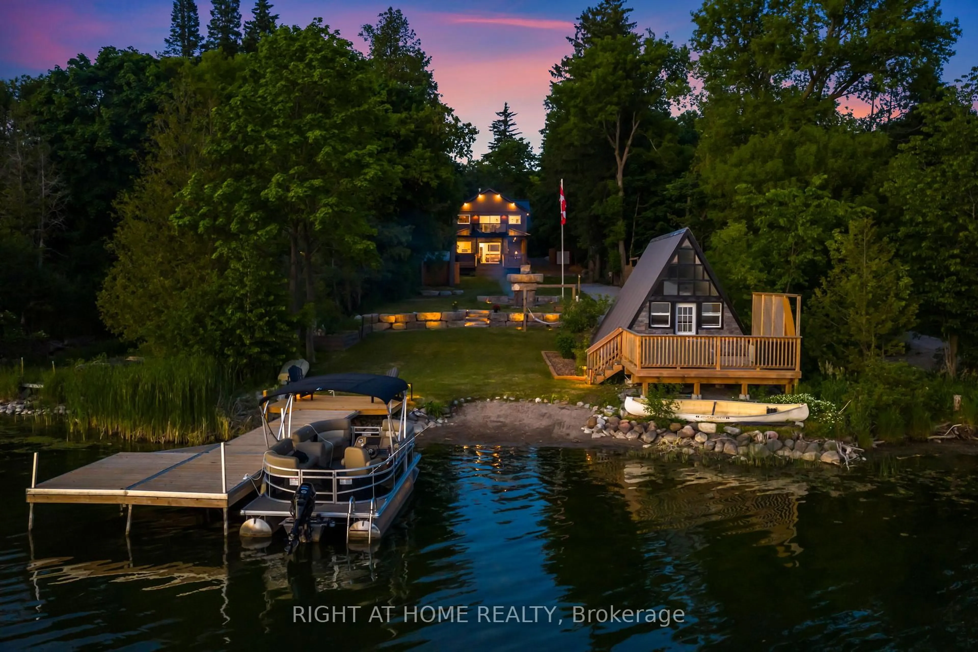 A pic from outside/outdoor area/front of a property/back of a property/a pic from drone, water/lake/river/ocean view for 148 Acton Rd, Uxbridge Ontario L0C 1H0