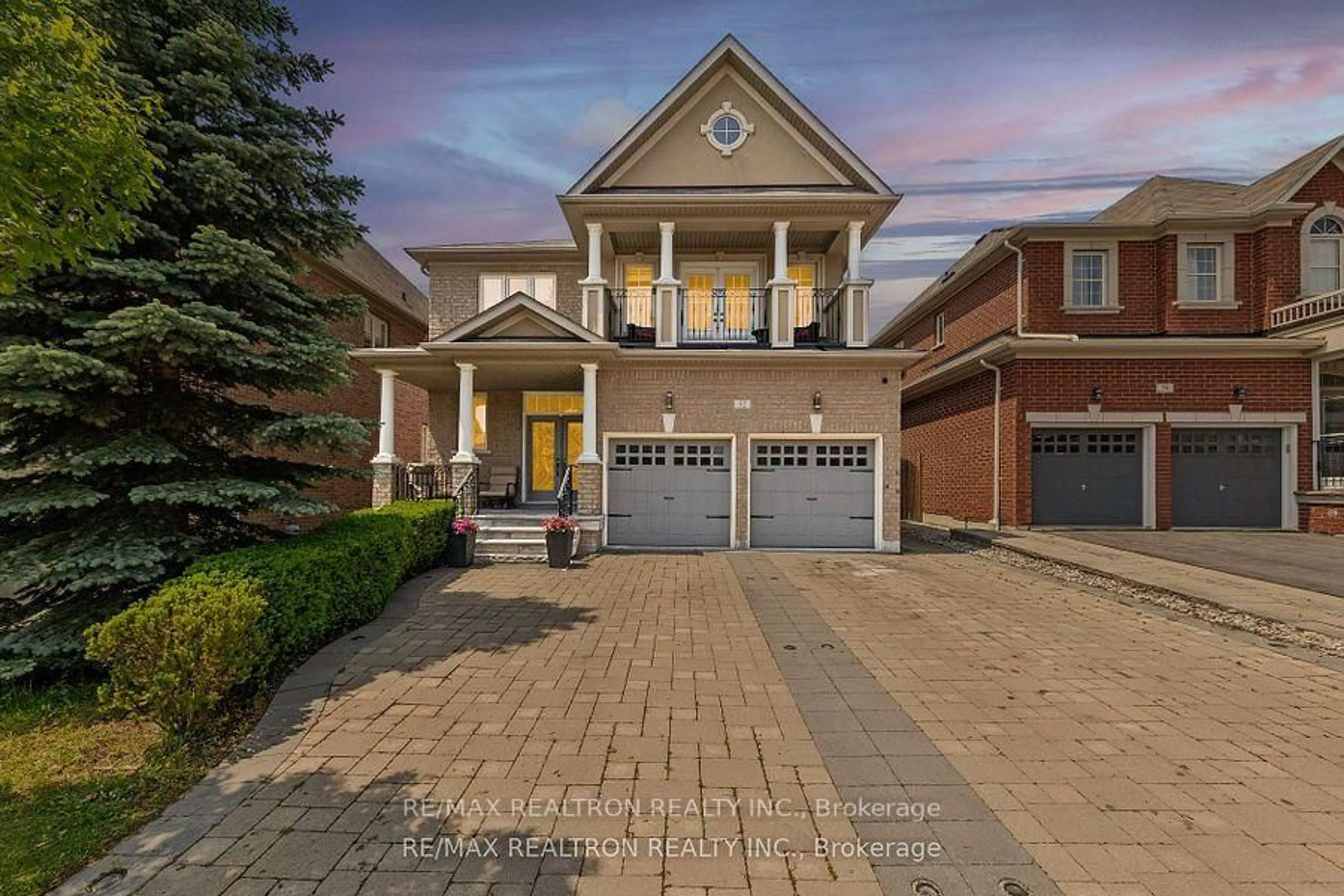 Home with brick exterior material, street for 52 Lady Angela Lane, Vaughan Ontario L6A 4S7