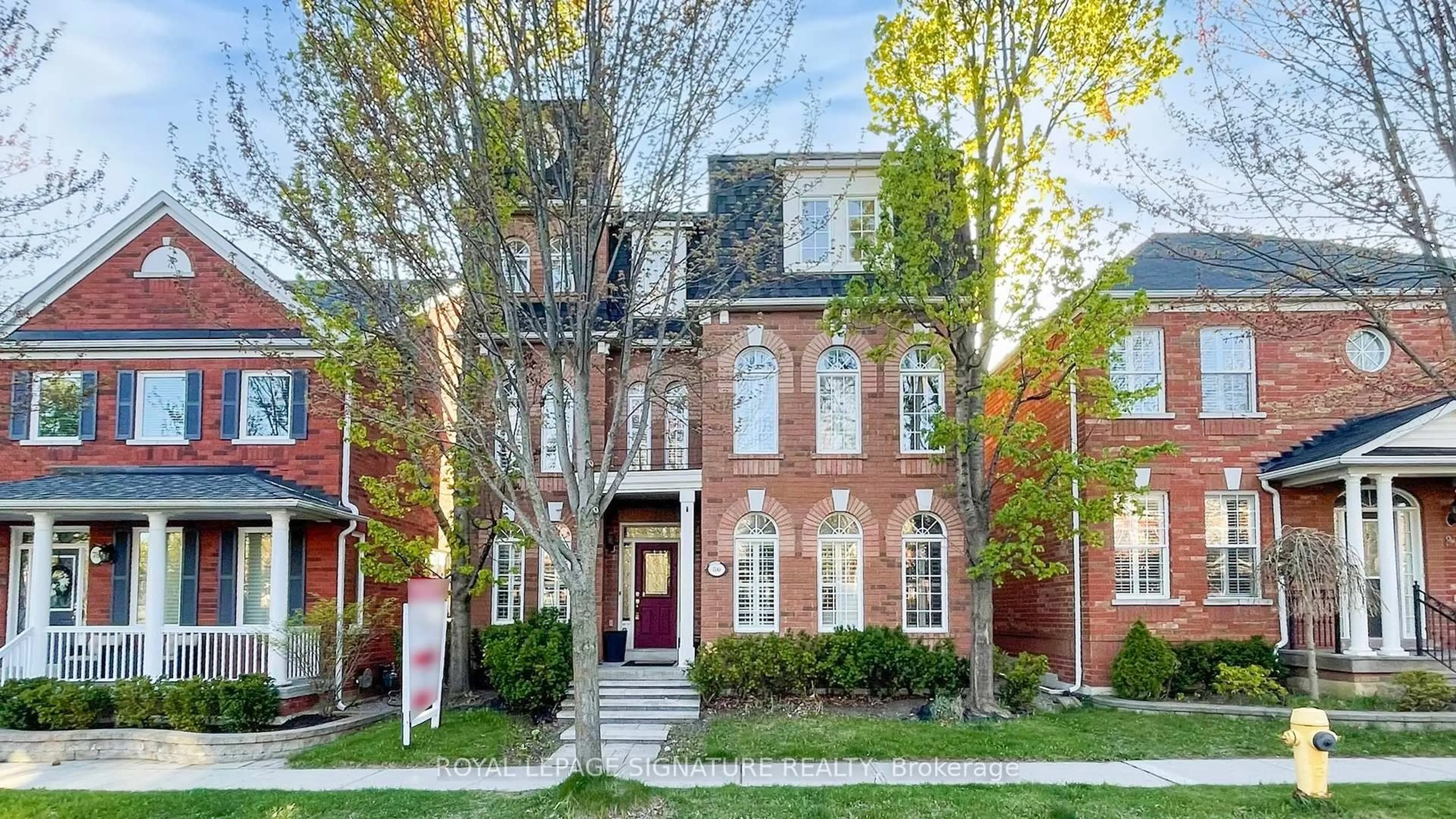 Home with brick exterior material, street for 80 Country Glen Rd, Markham Ontario L6B 1B5