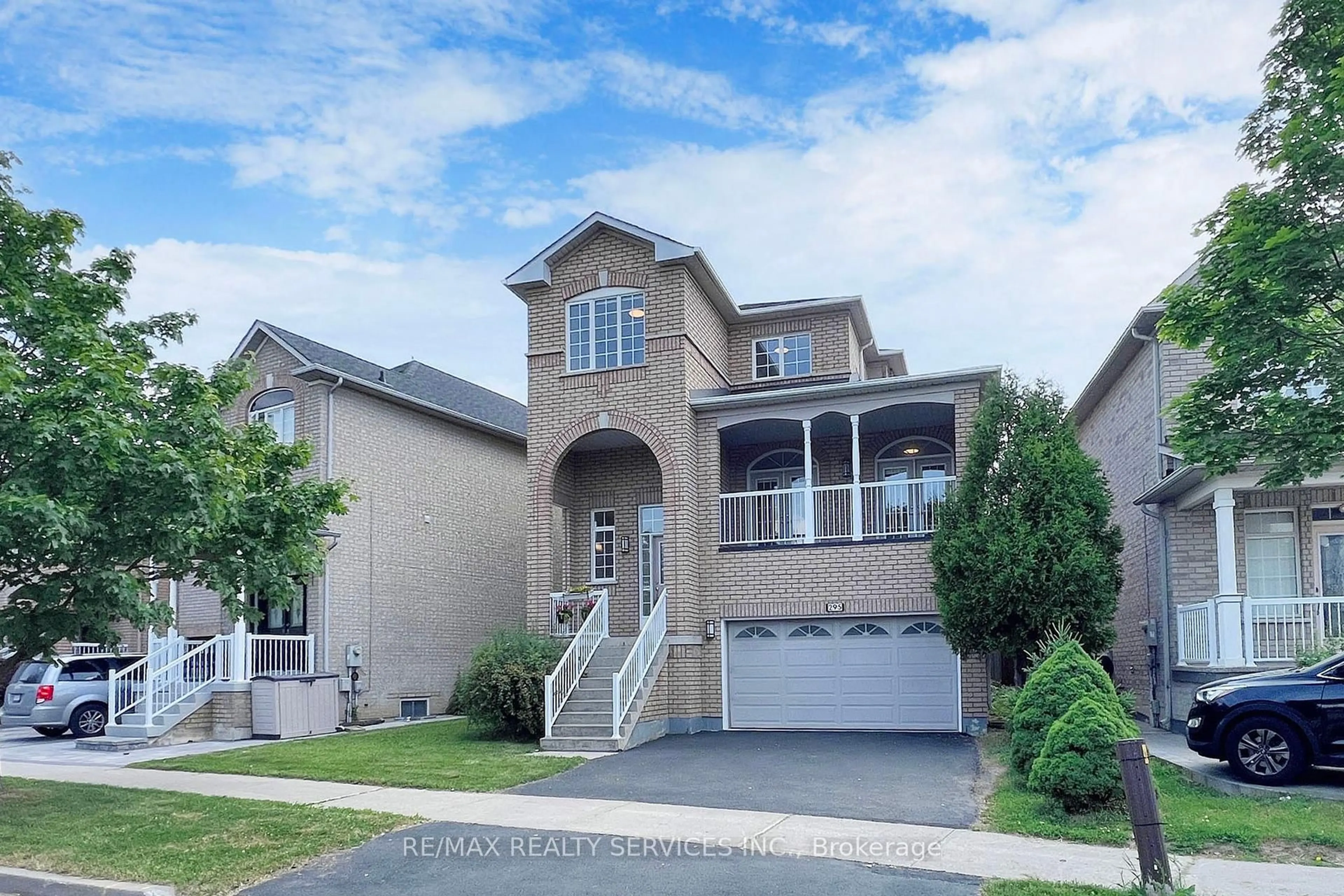 Home with brick exterior material, street for 295 John Deisman Blvd, Vaughan Ontario L6A 3H2