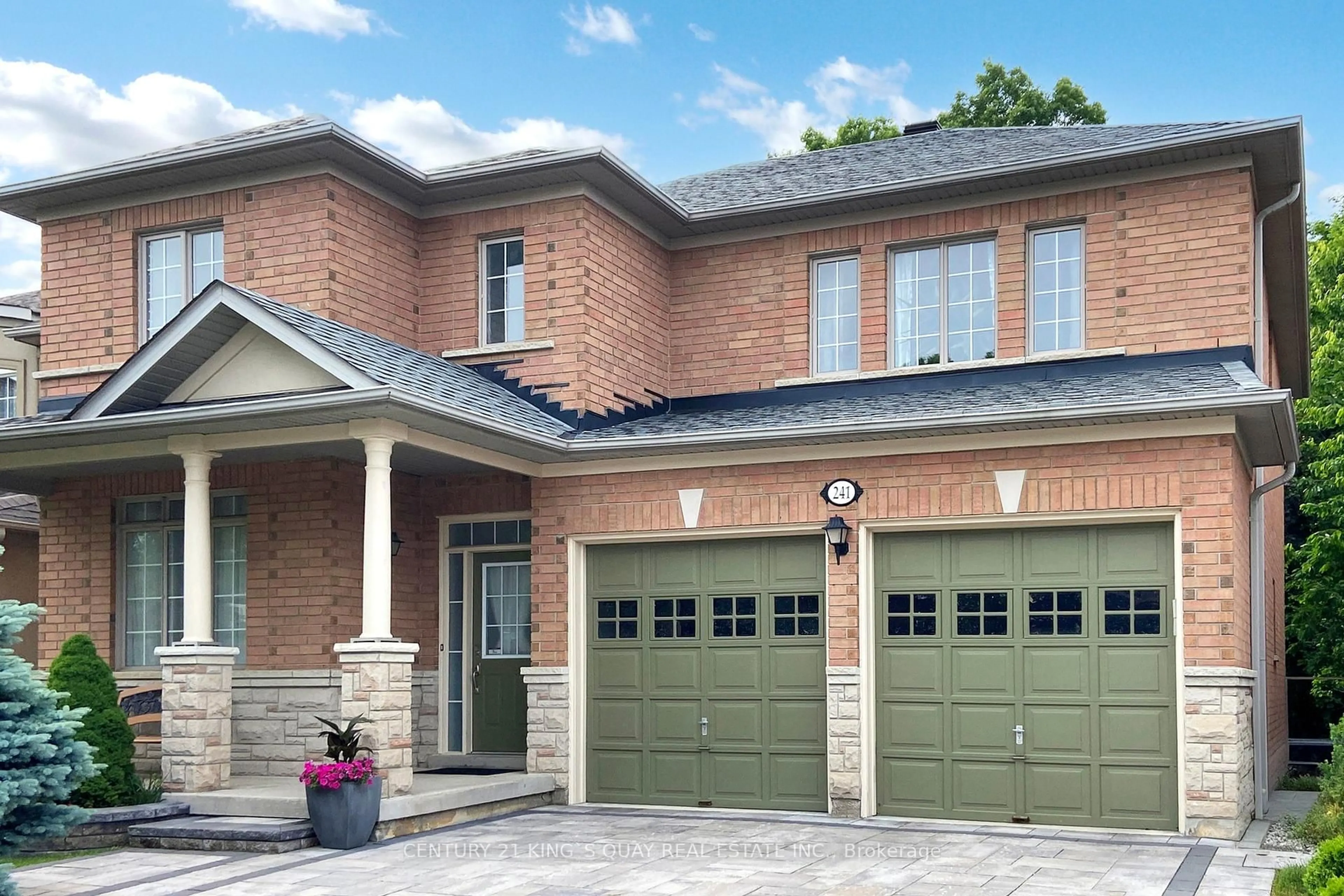 Home with brick exterior material, street for 241 Summeridge Dr, Vaughan Ontario L4J 8R7