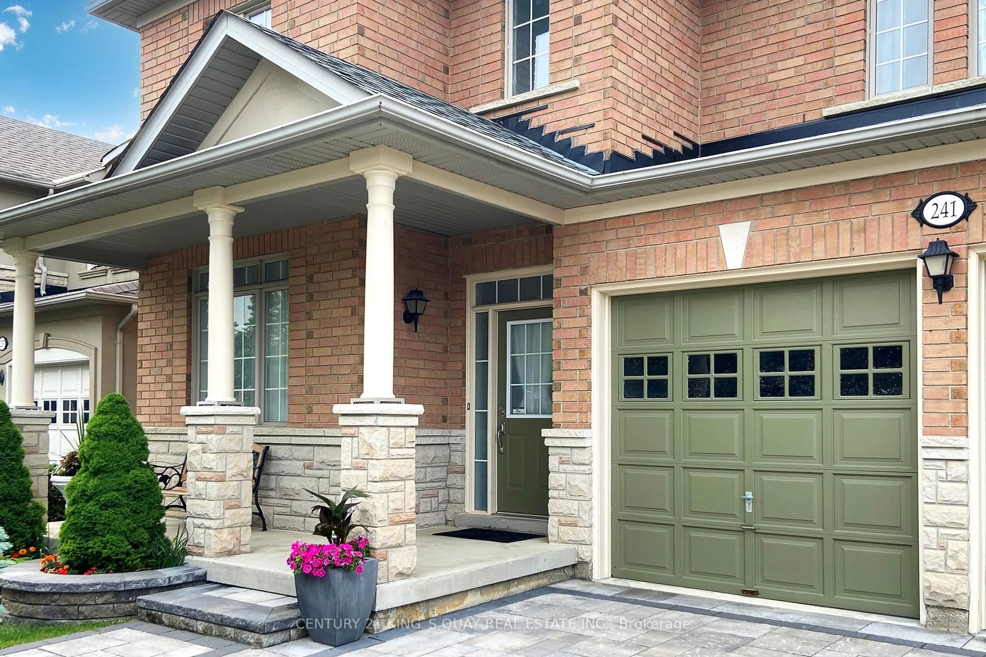 Home with brick exterior material, street for 241 Summeridge Dr, Vaughan Ontario L4J 8R7