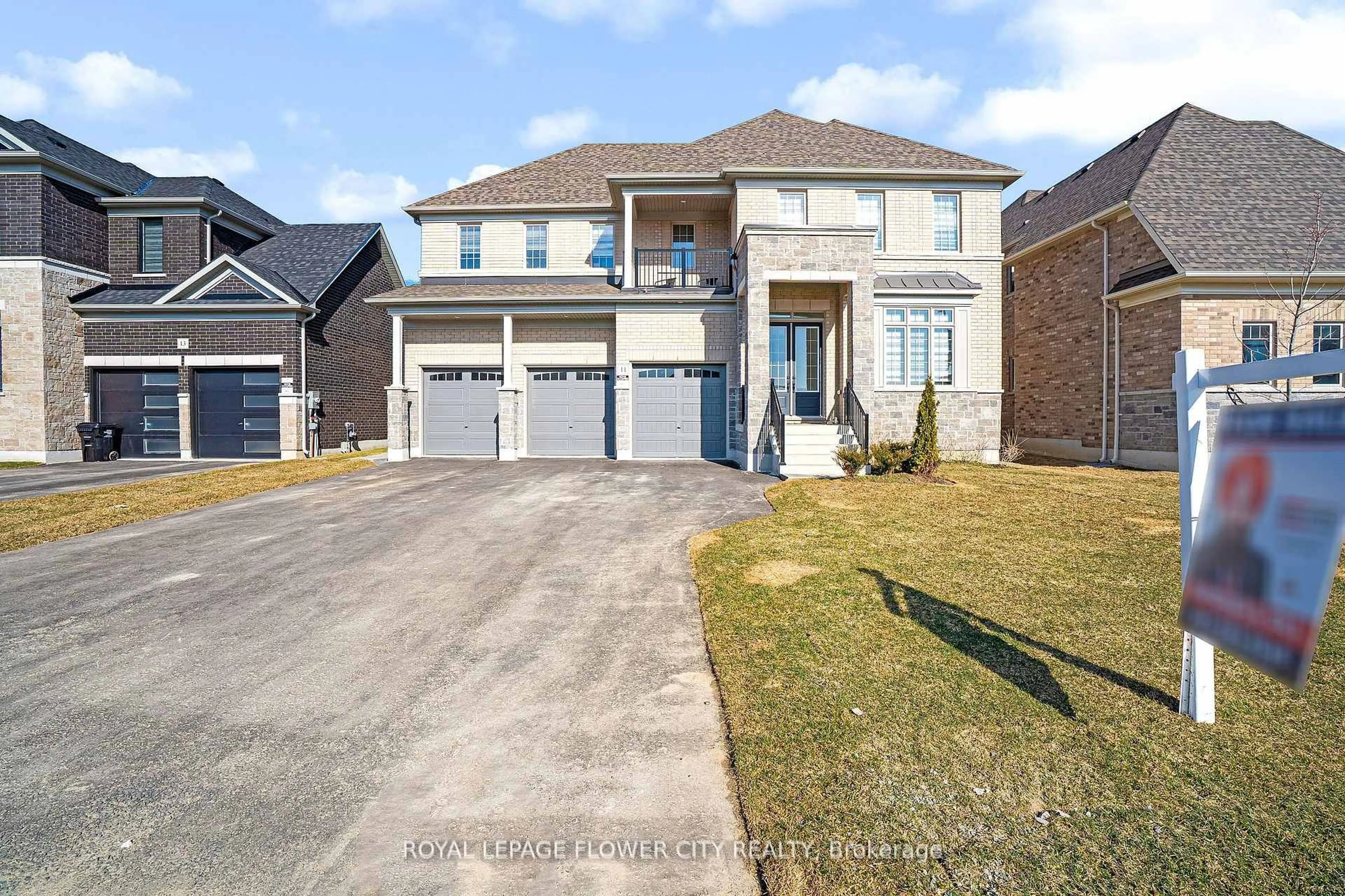 Home with brick exterior material, street for 11 Wintergreen Lane, Adjala-Tosorontio Ontario L0G 1W0