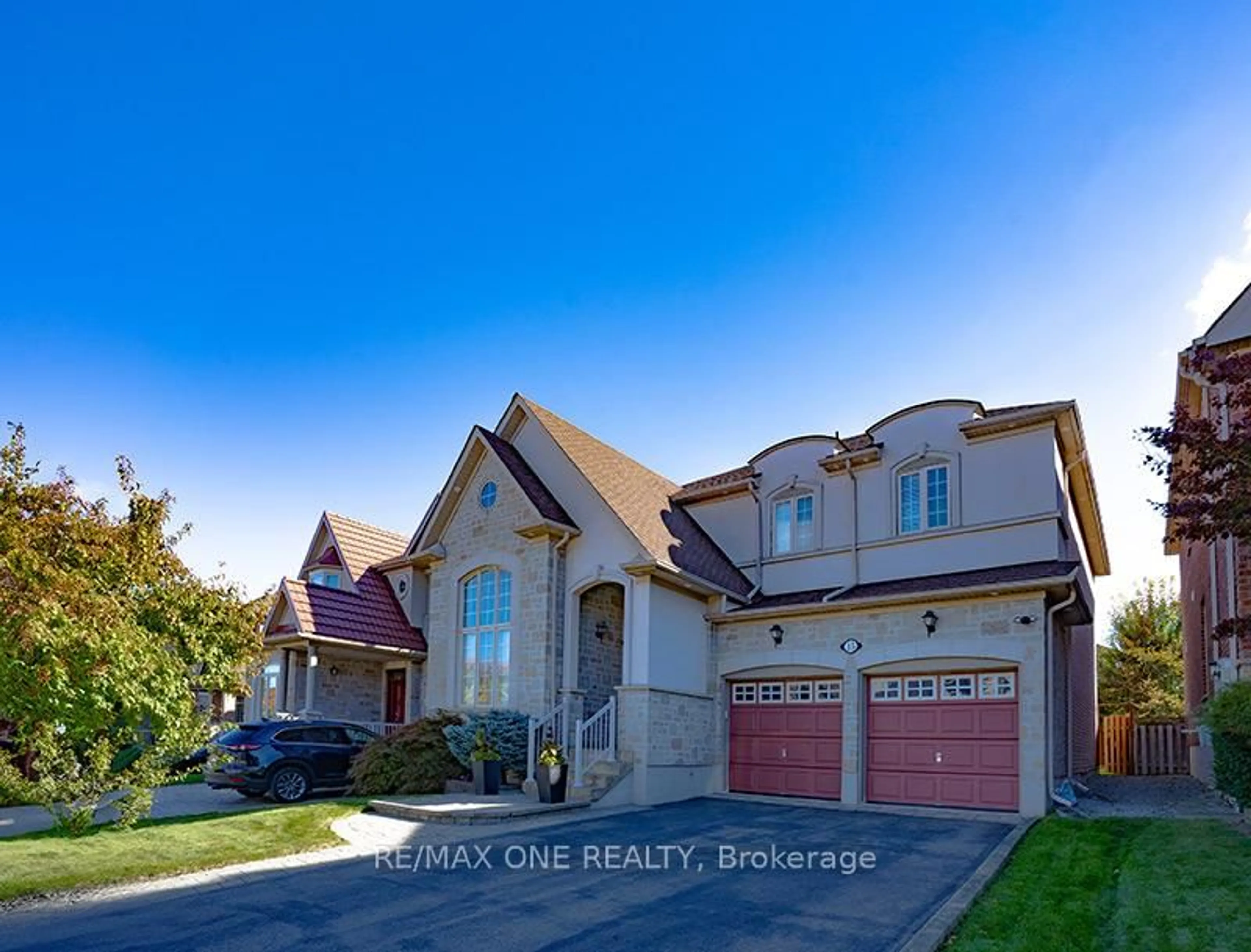 Home with brick exterior material, street for 15 Burgundy Tr, Vaughan Ontario L4J 8X5