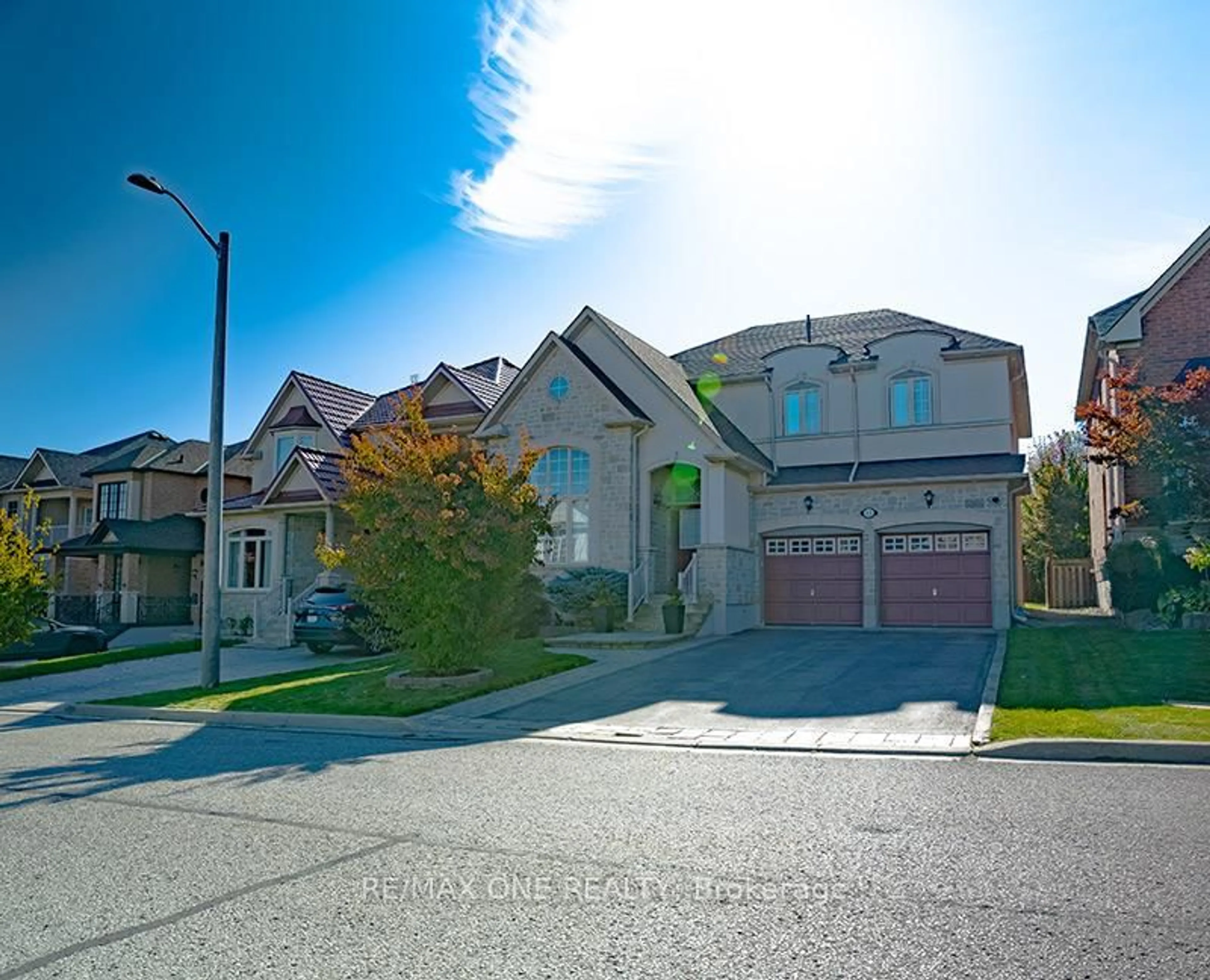 Home with brick exterior material, street for 15 Burgundy Tr, Vaughan Ontario L4J 8X5