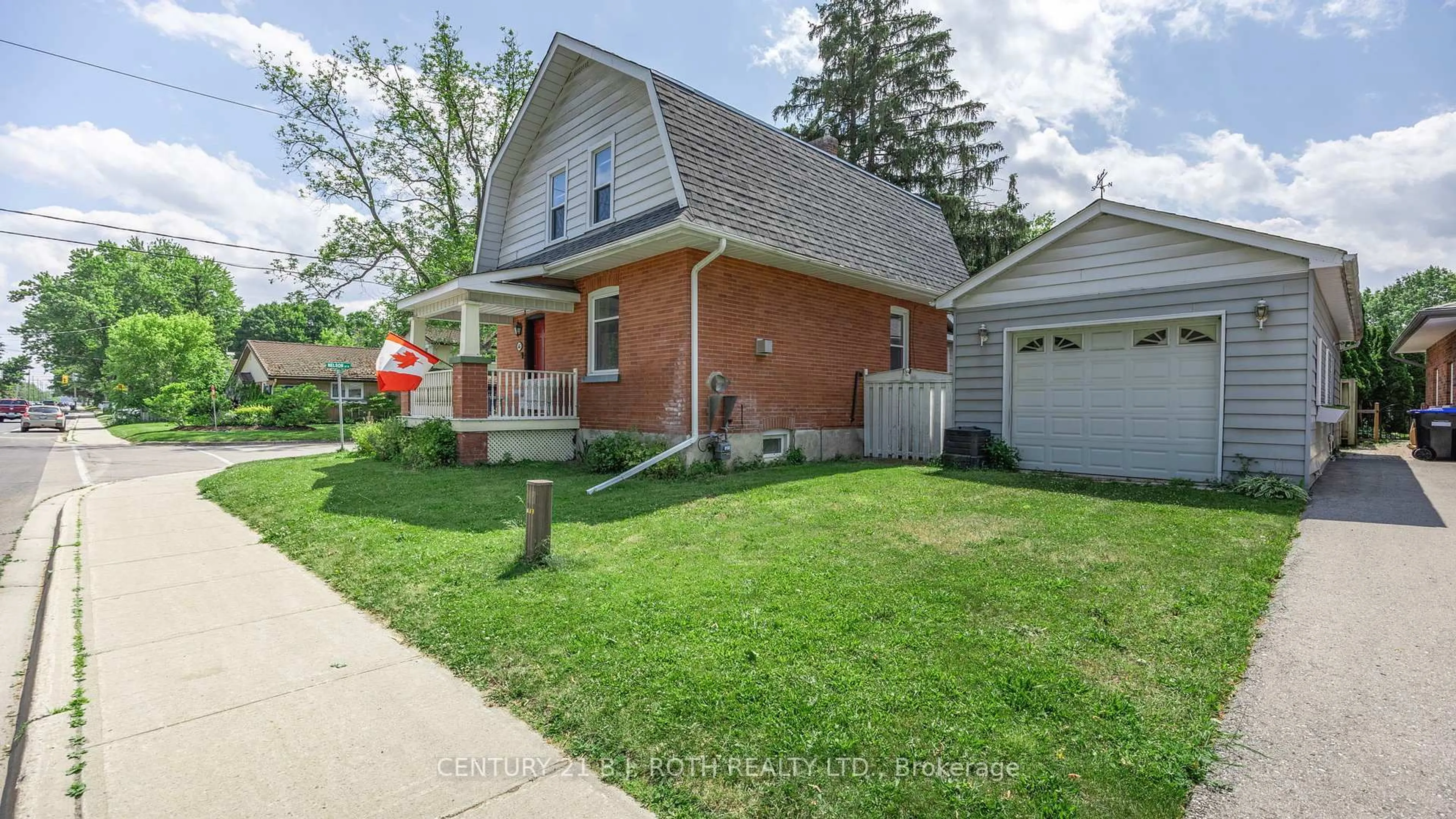 Home with brick exterior material, street for 46 Church St, New Tecumseth Ontario L9R 1G9