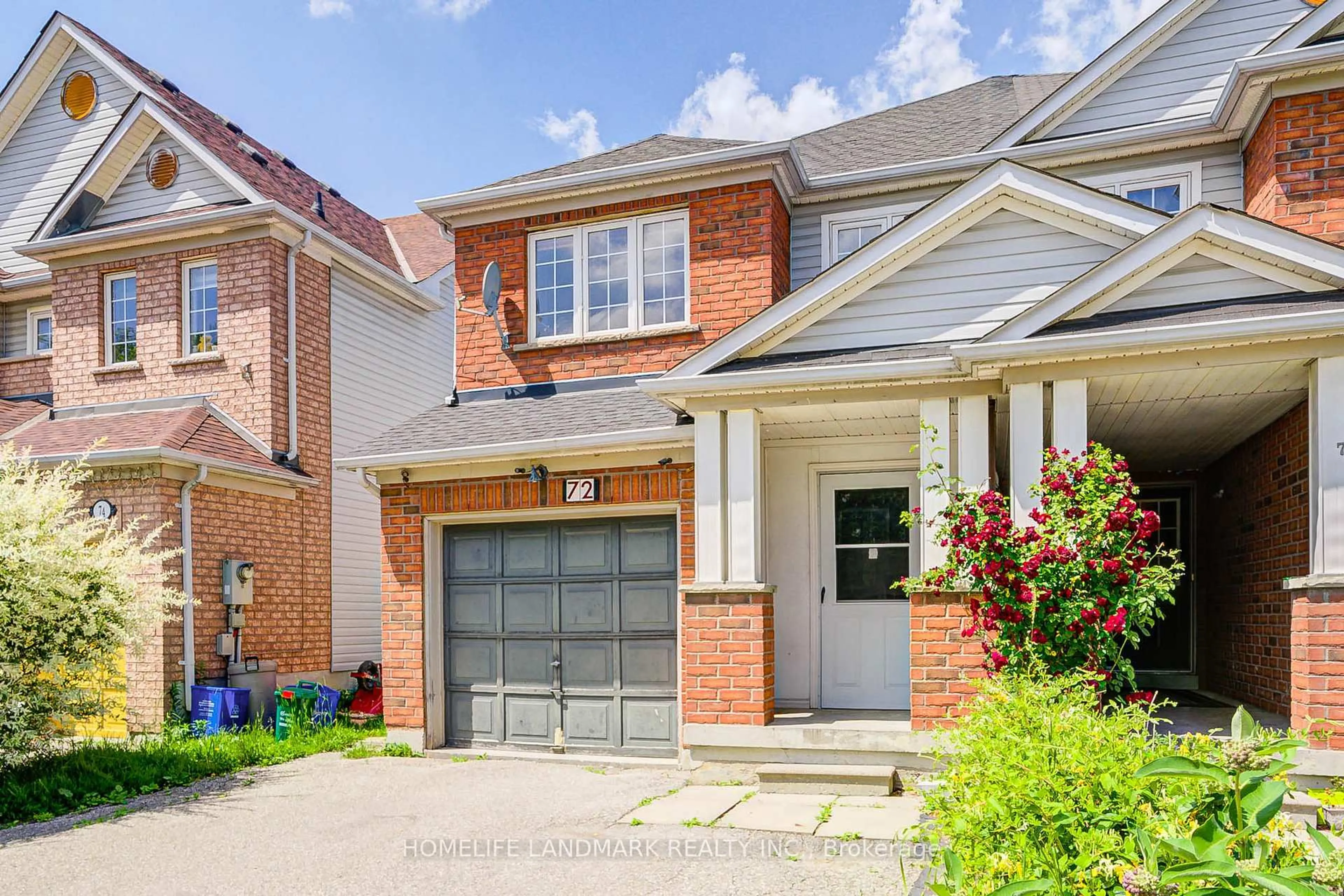 Home with brick exterior material, street for 72 Billingsley Cres, Markham Ontario L3S 4P1