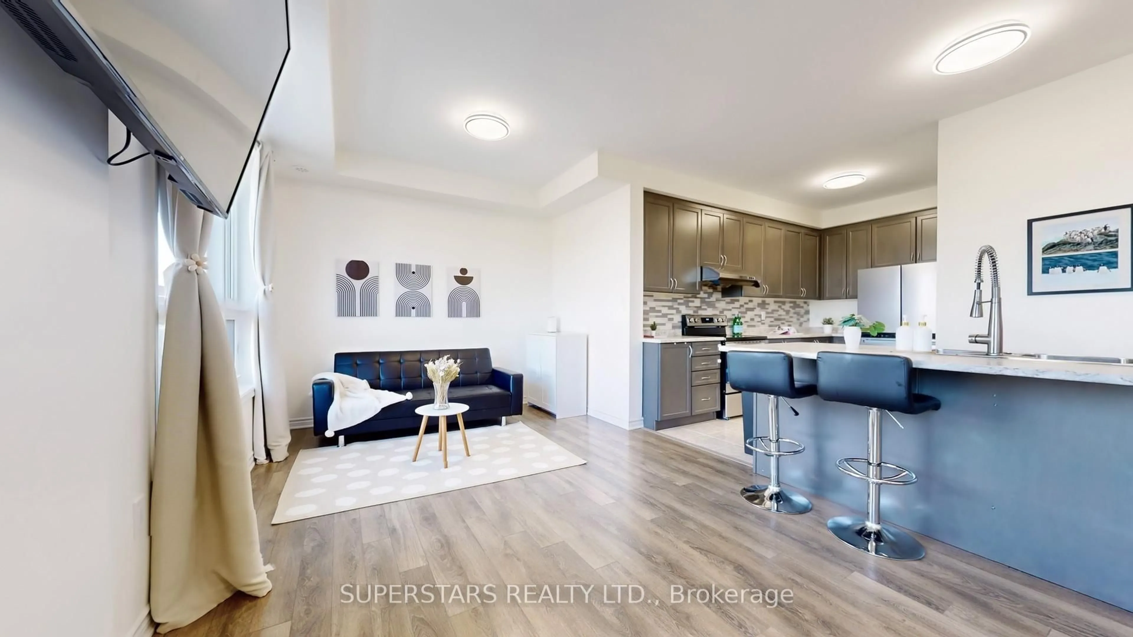 Open concept kitchen, unknown for 360 Arthur Bonner Ave, Markham Ontario L6B 1N2