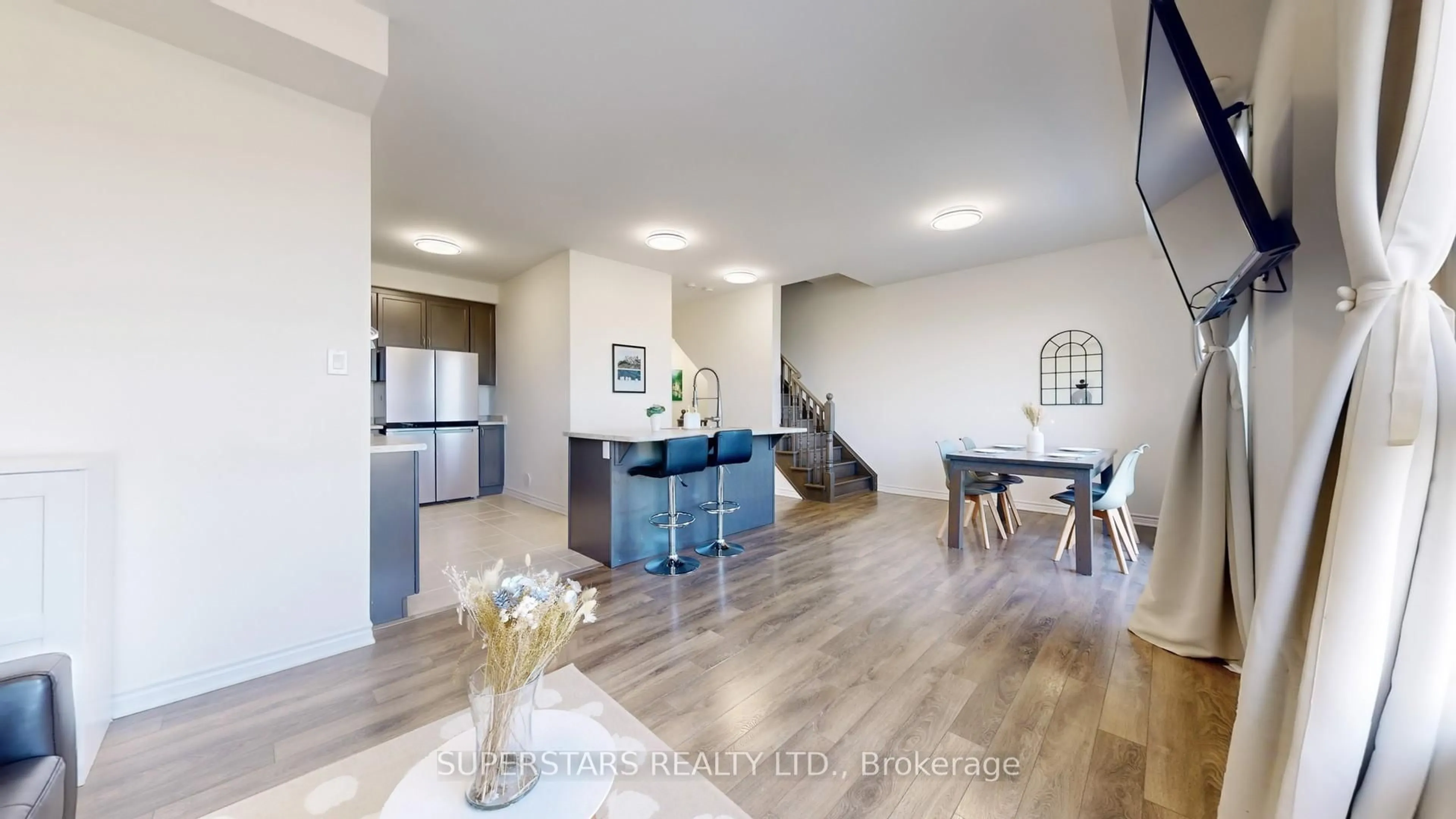 Open concept kitchen, unknown for 360 Arthur Bonner Ave, Markham Ontario L6B 1N2