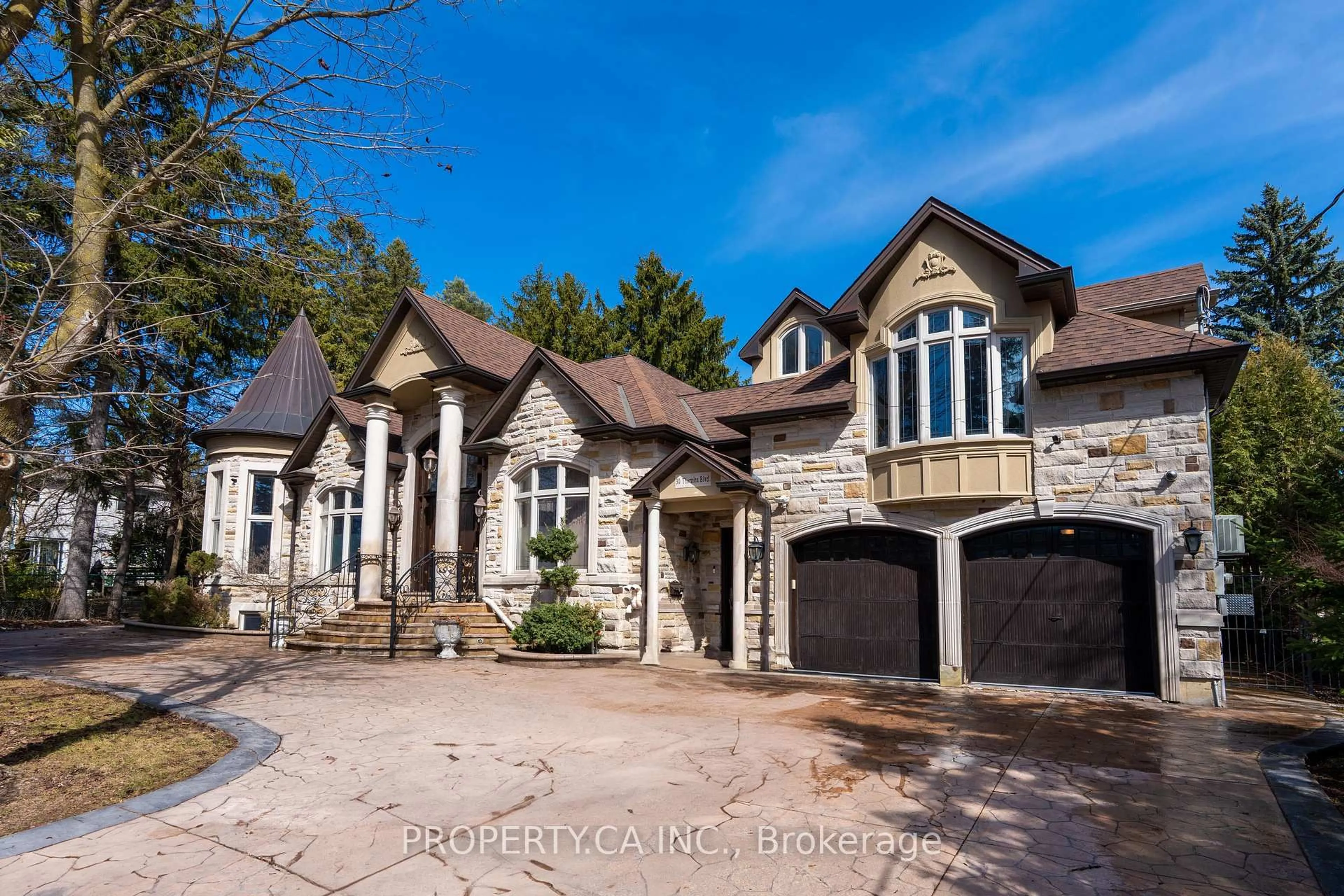 Home with brick exterior material, street for 30 Thornlea Rd, Markham Ontario L3T 1X3